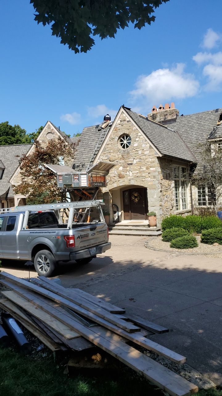 NEW CertainTeed Grand Manor from old Cedar Shake! by Absolute Roofing and Construction