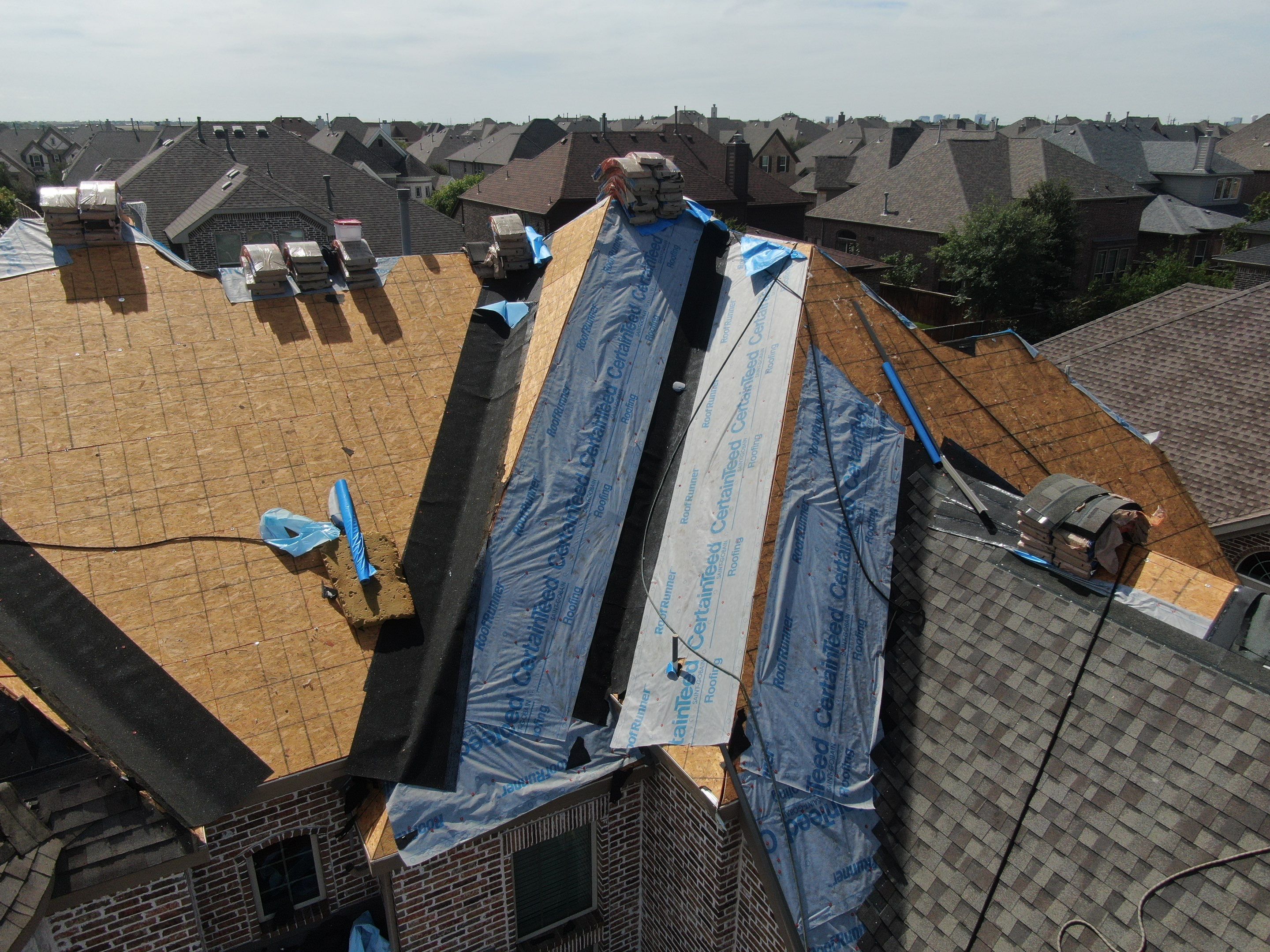 Residential Roofing Installation using Certainteed Climateflex  by Becker Roofing and Exteriors