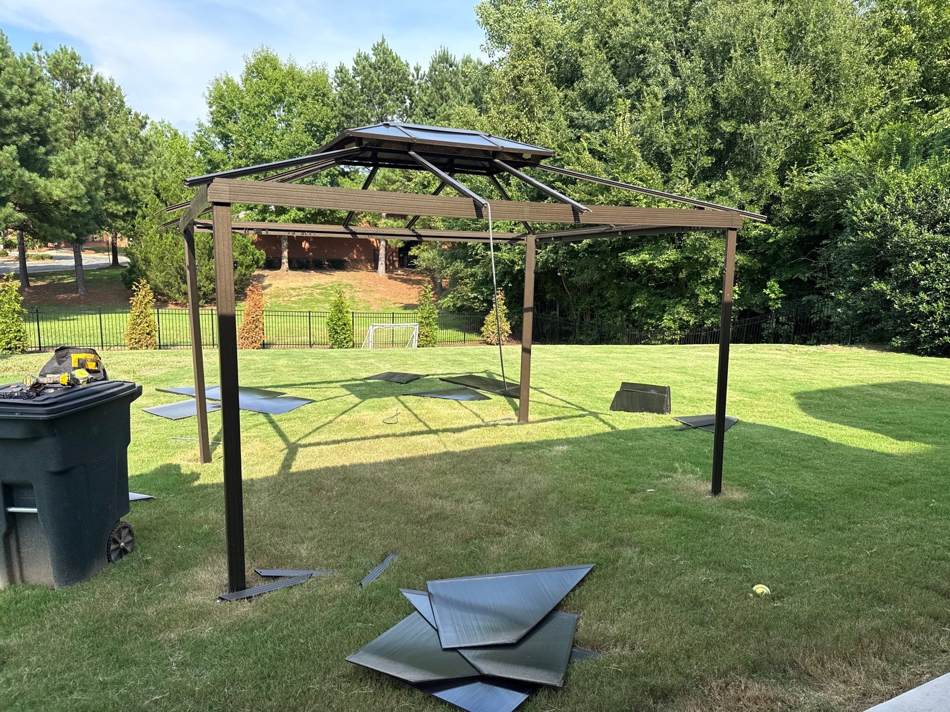 Project in Waxhaw by Badger Hauling