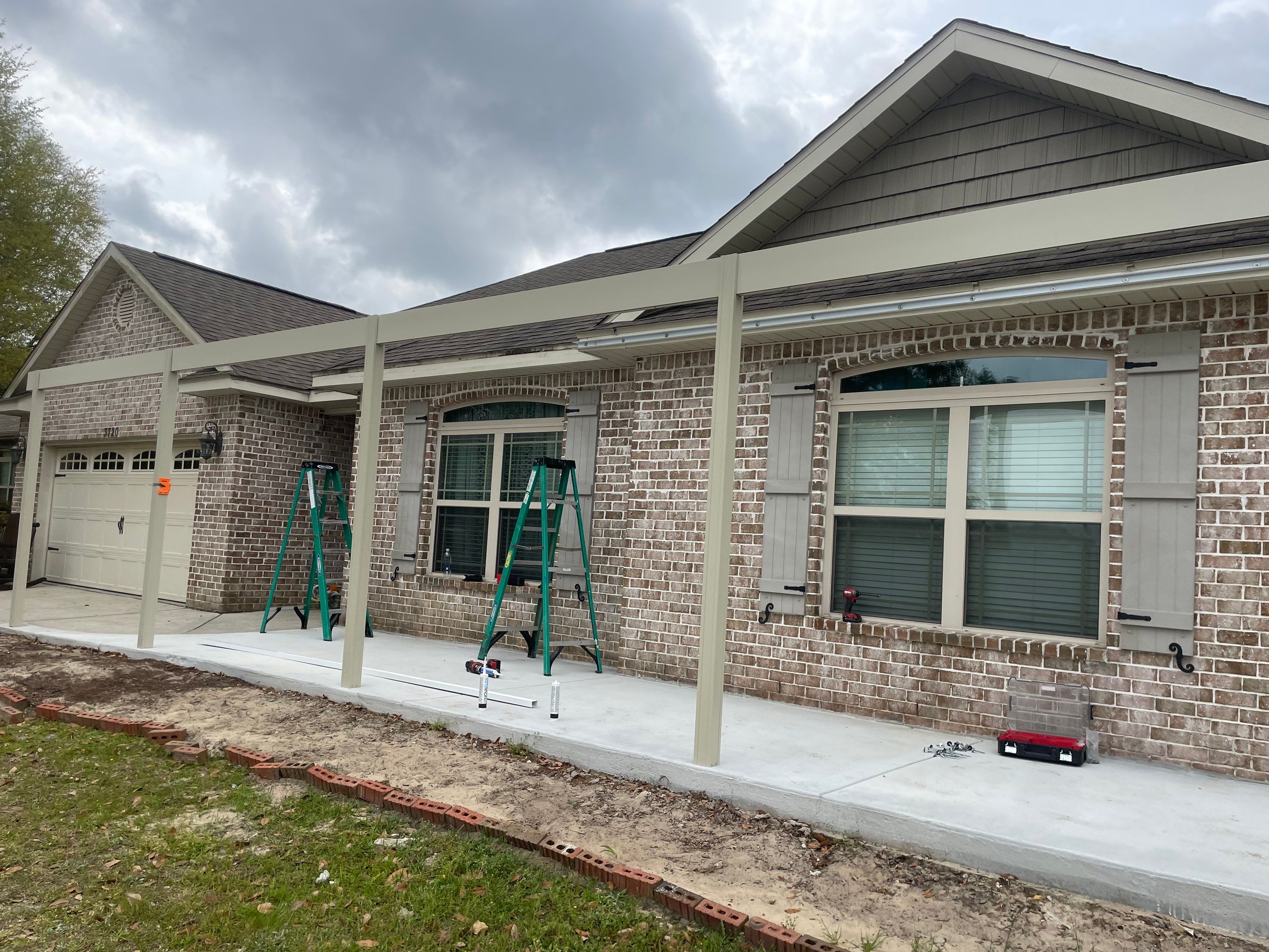 Patio Cover & Screen Room w/Vinyl 4-Tracks by Titan Sunrooms