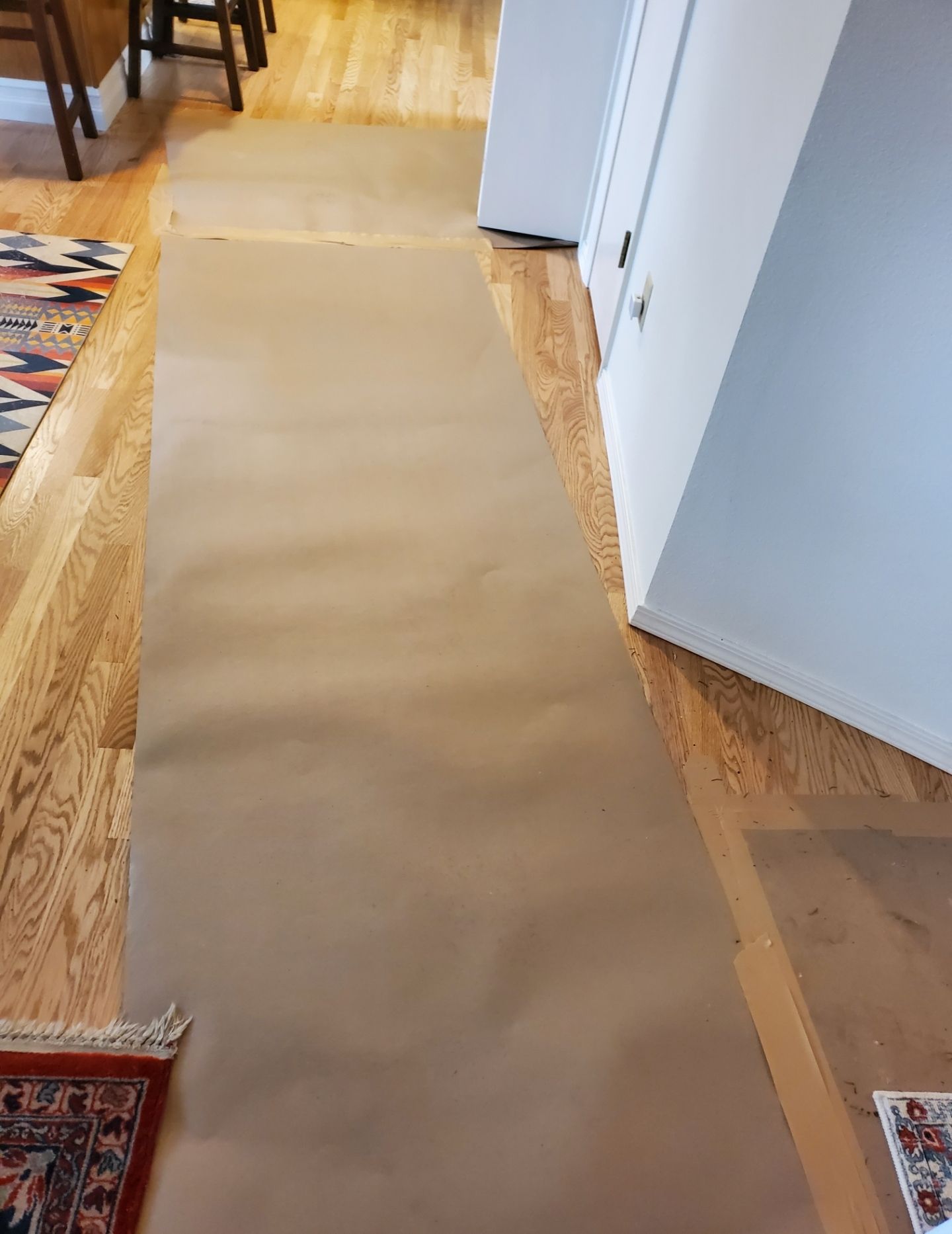 Water Damage using Air Movers by Construction Now LLC