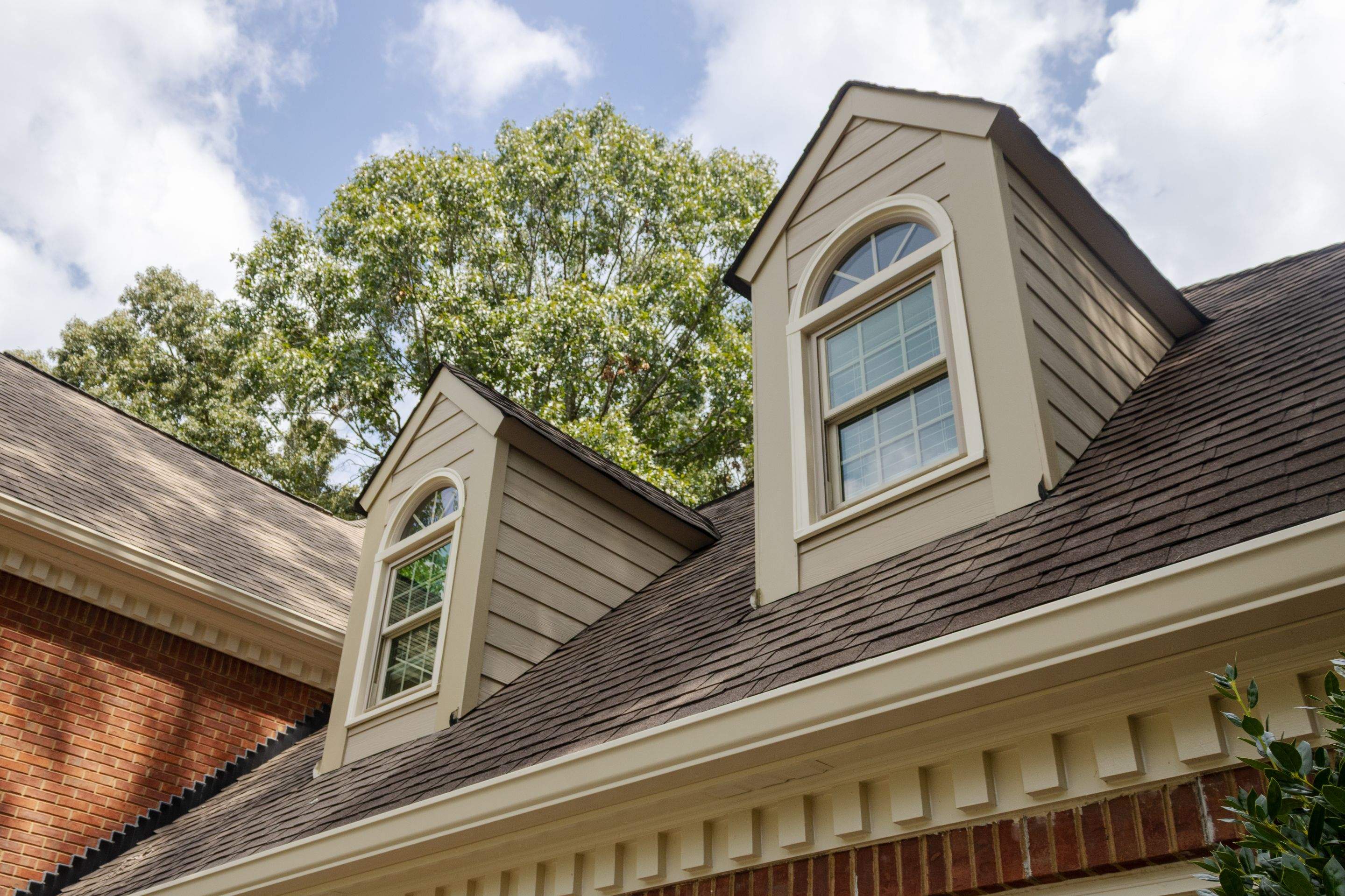 Marietta, GA Rotten Wood Replacement, Chimney Corner Board Installation, Gutter Replacement, and Exterior Painting by Nelson Exteriors