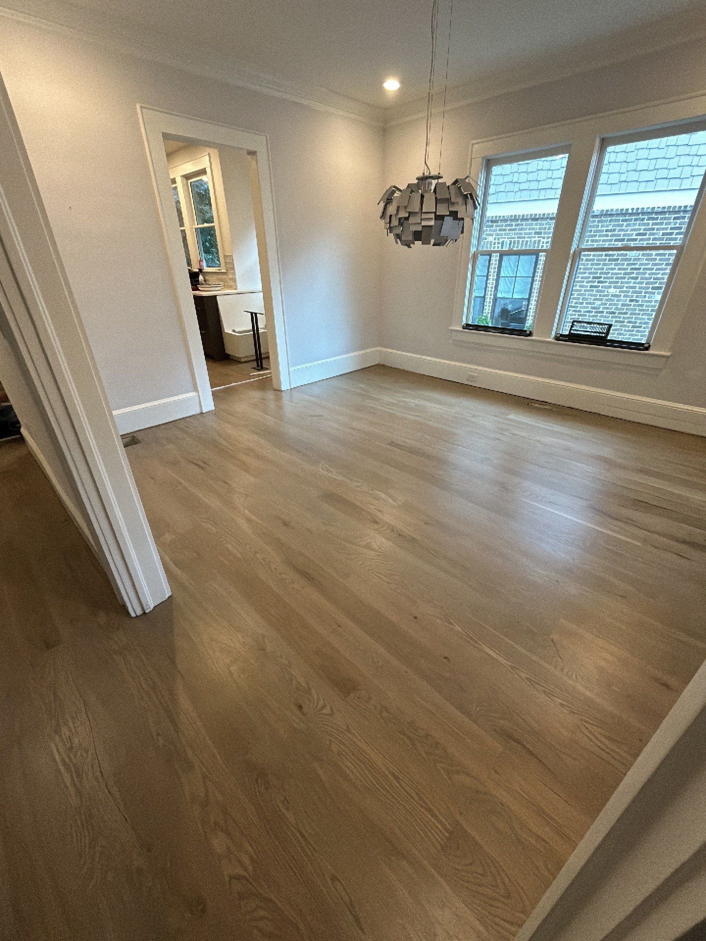 White Oak refinish  by Footprints Floors of East Atlanta