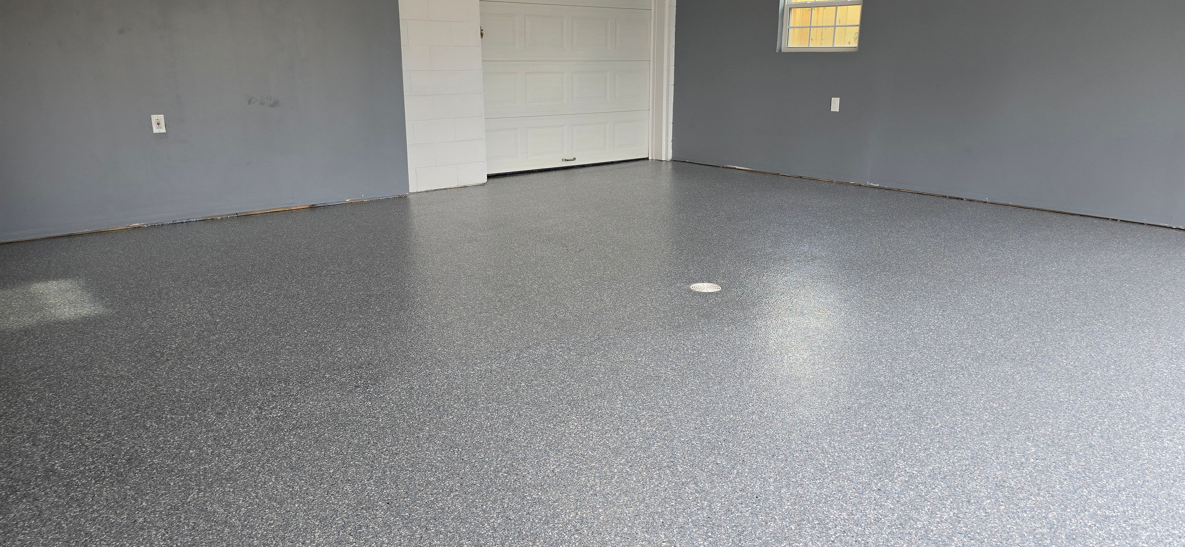 Garage using Blizzard by Elite Floor Solutions