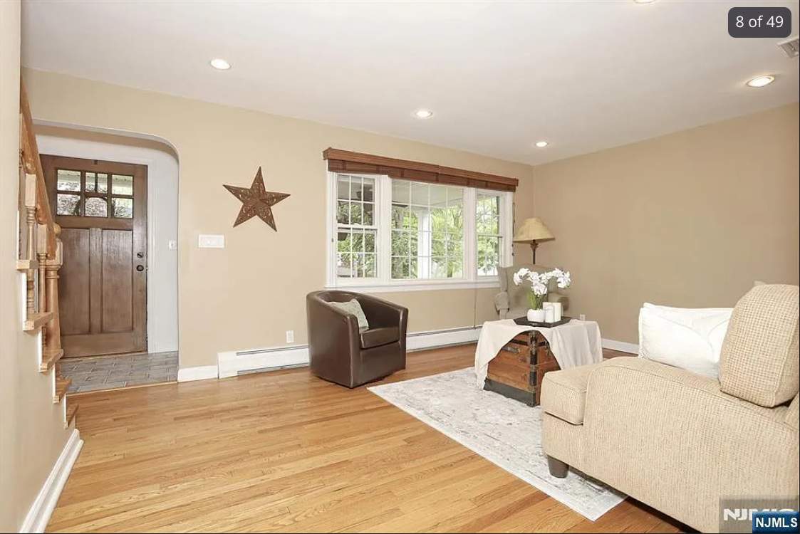Interior Painting and Vaulted Ceiling Refresh in Oradell by Spectrum Painting, LLC