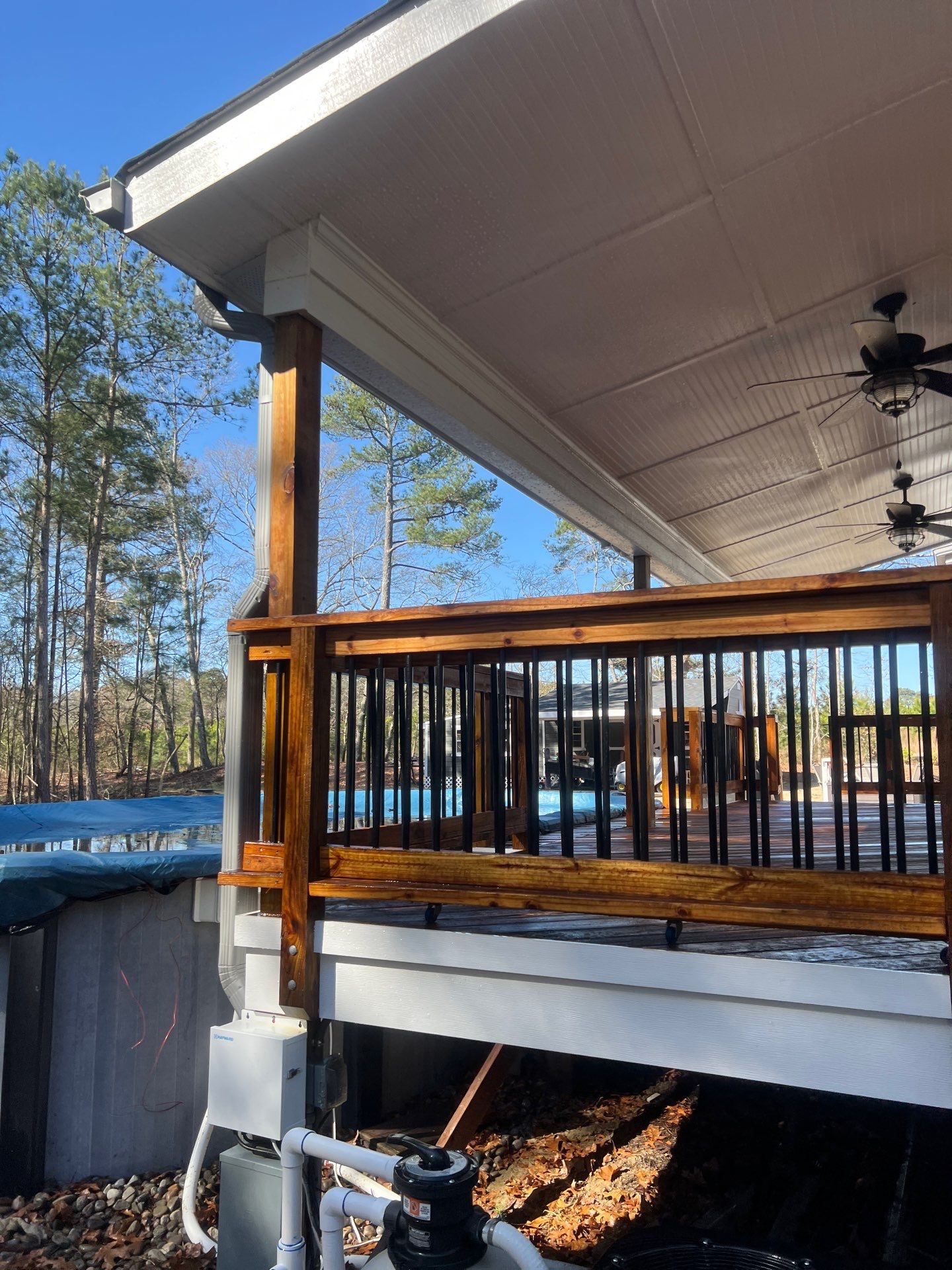 Weathered Deck using Wood Sealant by DuraSeal