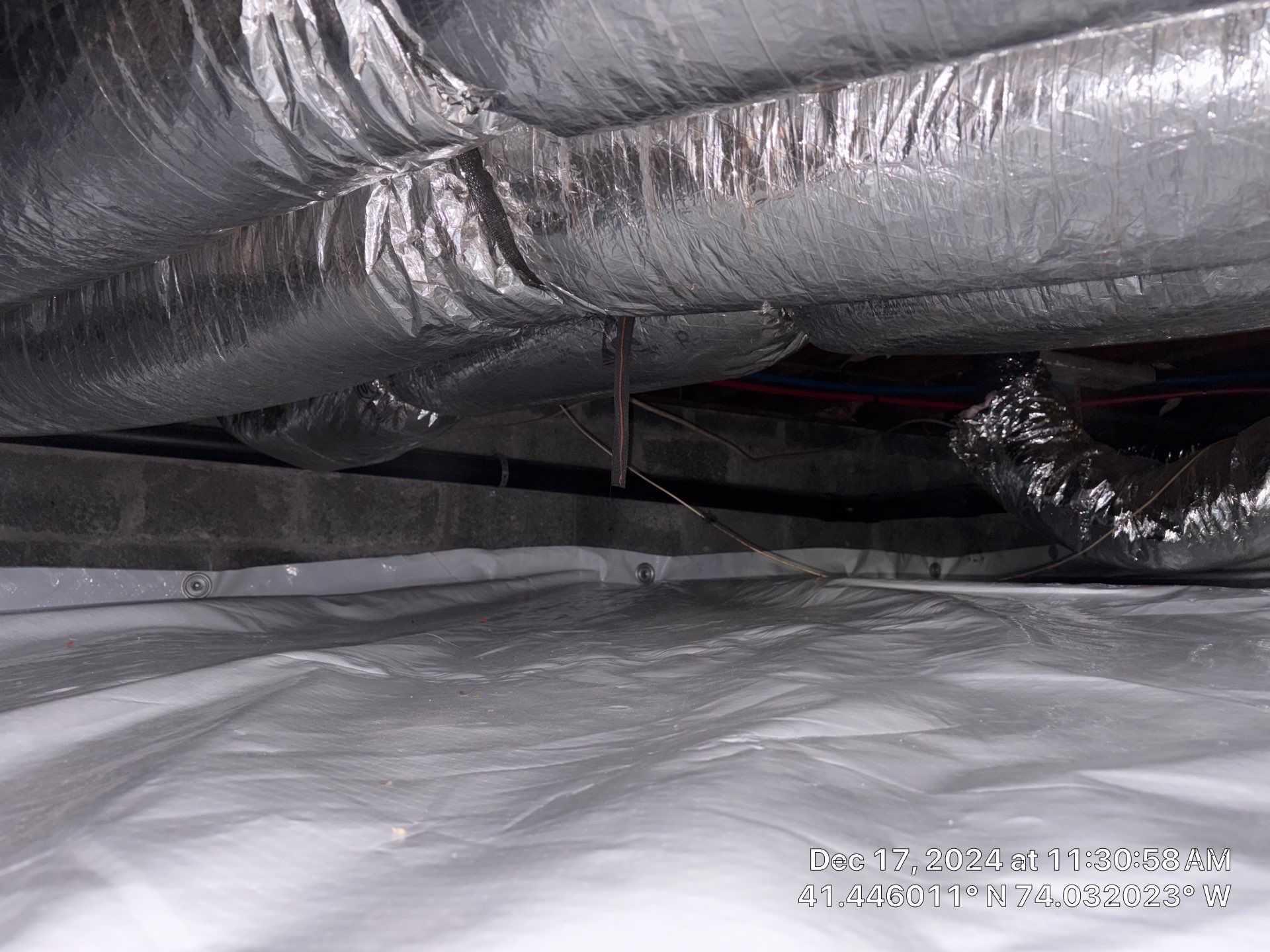 Crawl Space Encapsulation using Closed Cell Spray Foam by NYS Foam & Energy