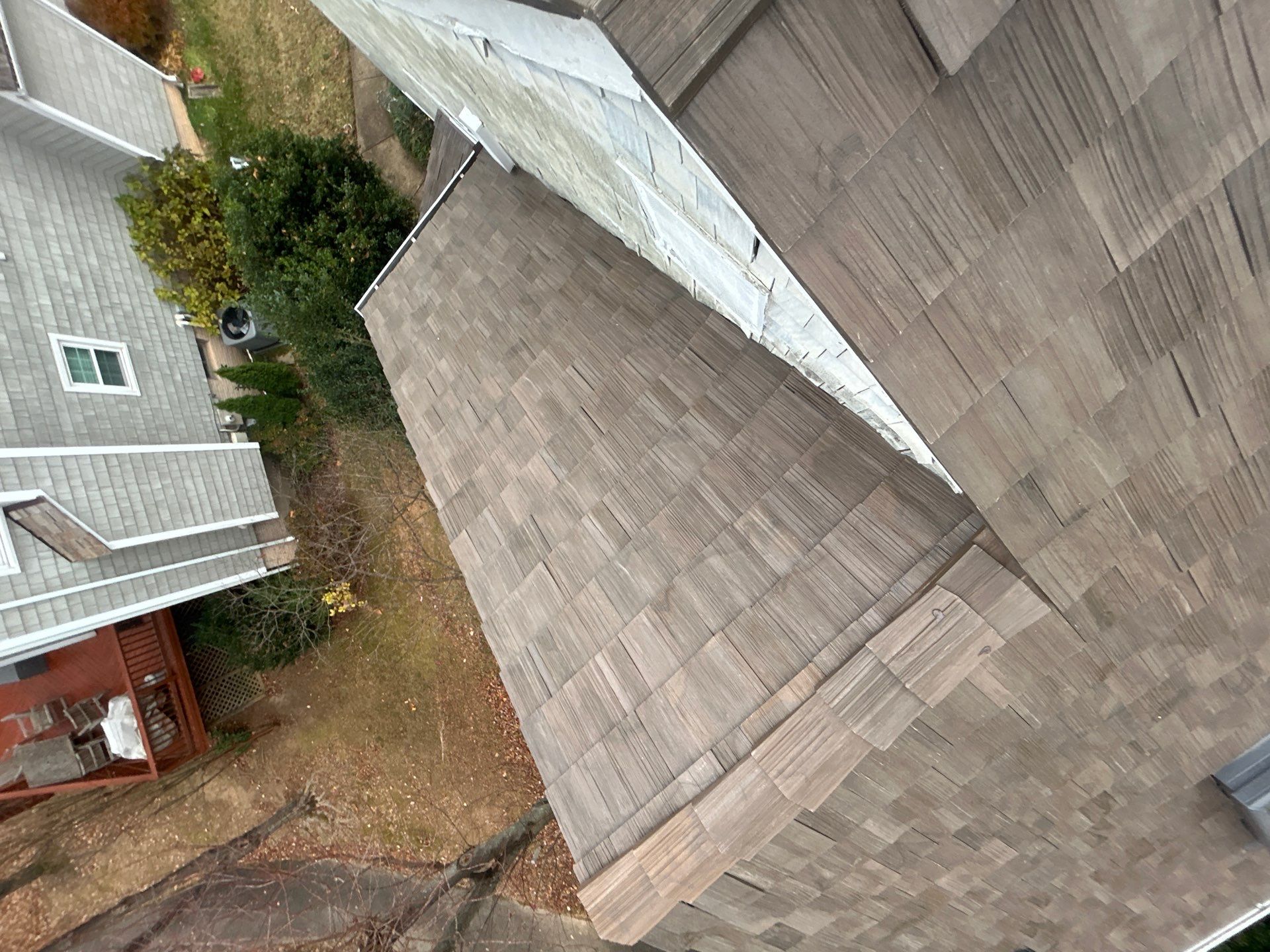 Reston :  Residential Roof Replacement with Brava Synthetic Cedar Shake Class C Natural  by RM Banning, Inc.