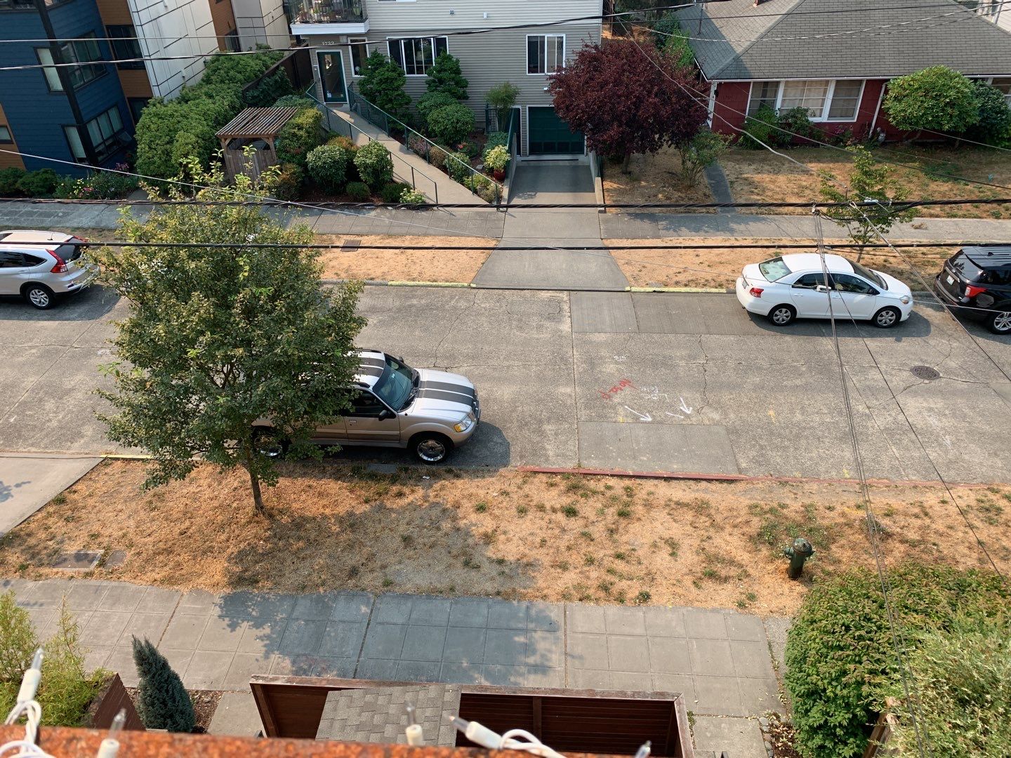 Ballard Rooftop Deck using IPE Tiles by Alki deck builders 
