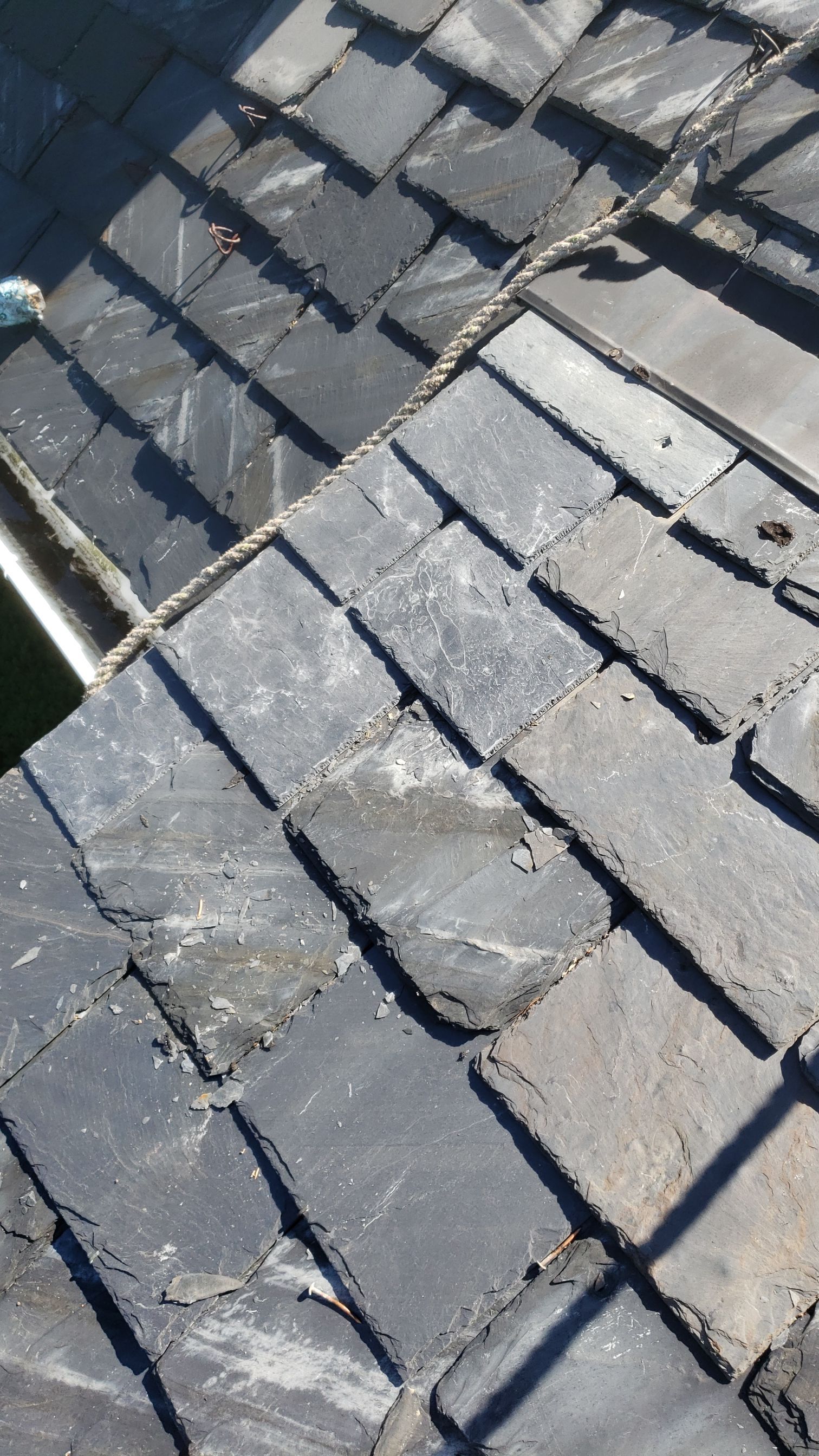 Slate repair in Guilford by Roof Right Inc