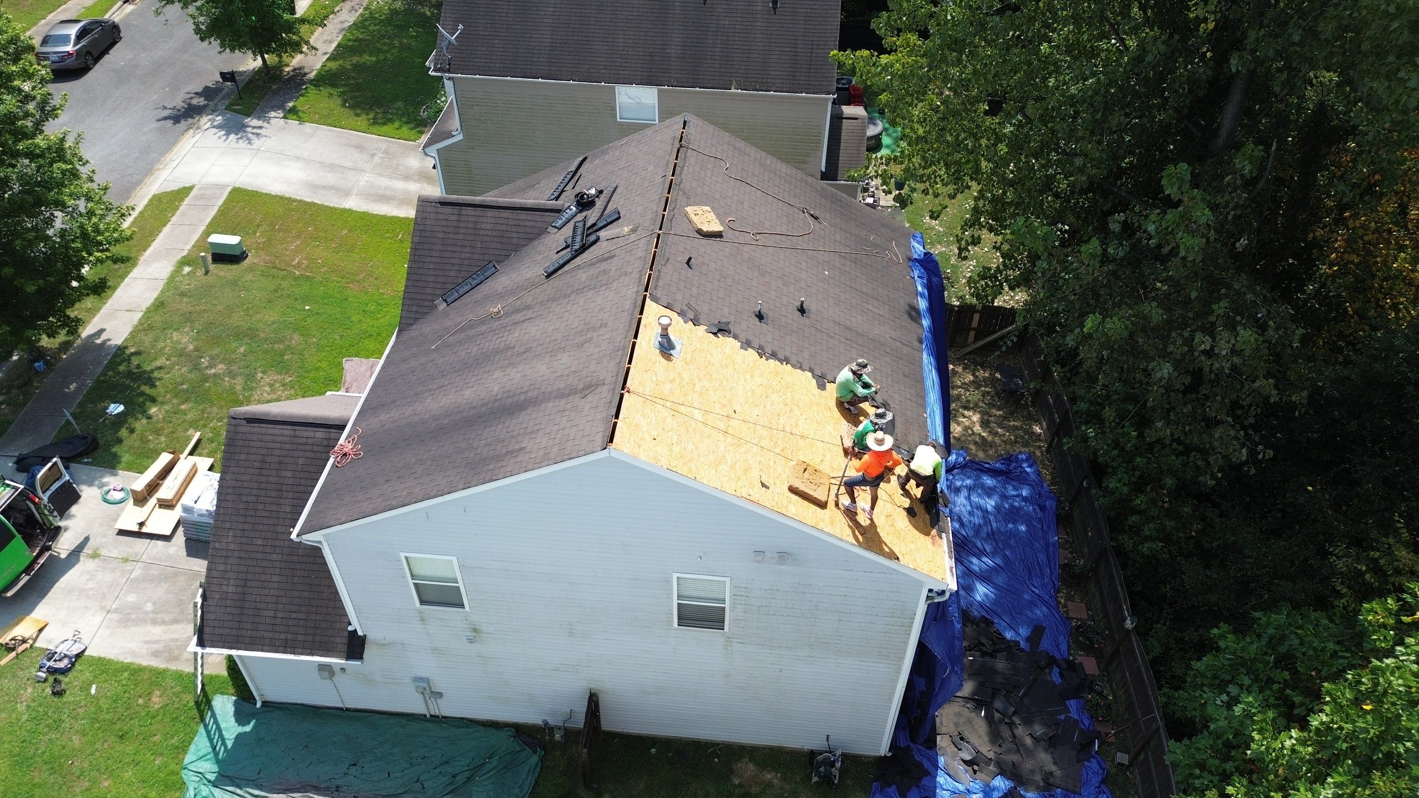 Roof, siding and gutter replacement by hail damage by Just Brilliant Restoration JBR