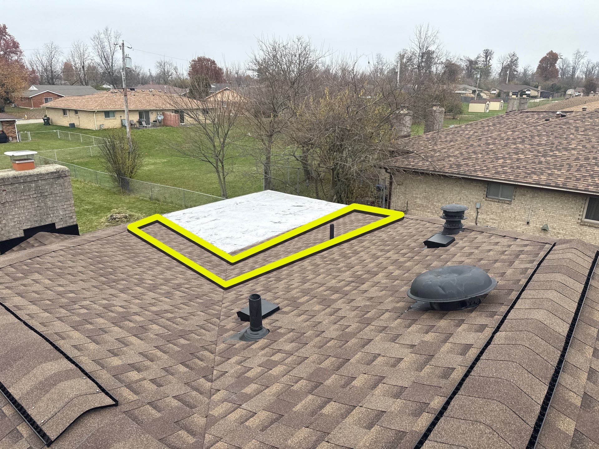 Project in Dayton by Nitro Roofing and Construction