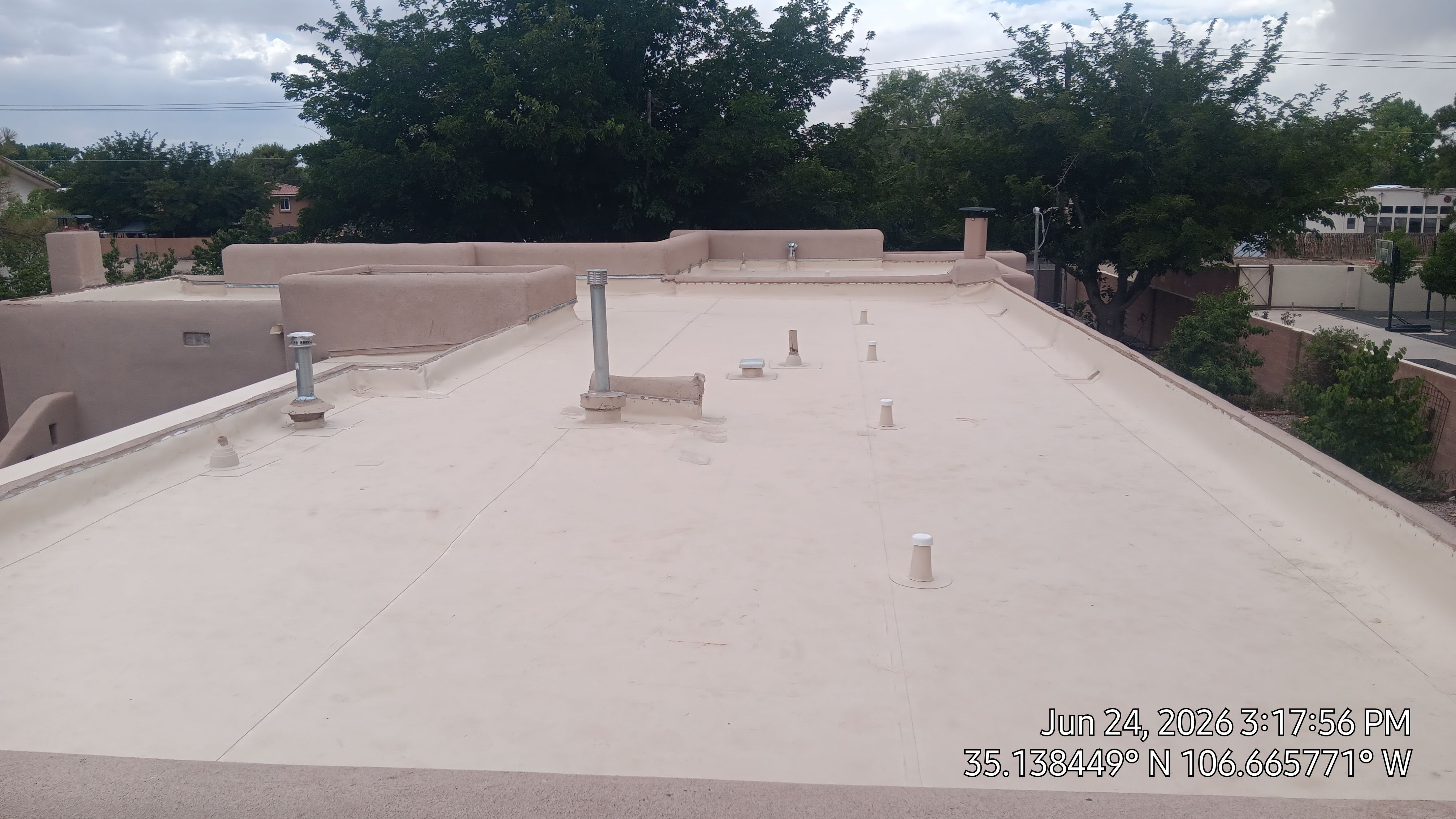 TPO Membrane Roof Replacement for Los Ranchos De Albuquerque Residence by Doyle Roof Masters Inc