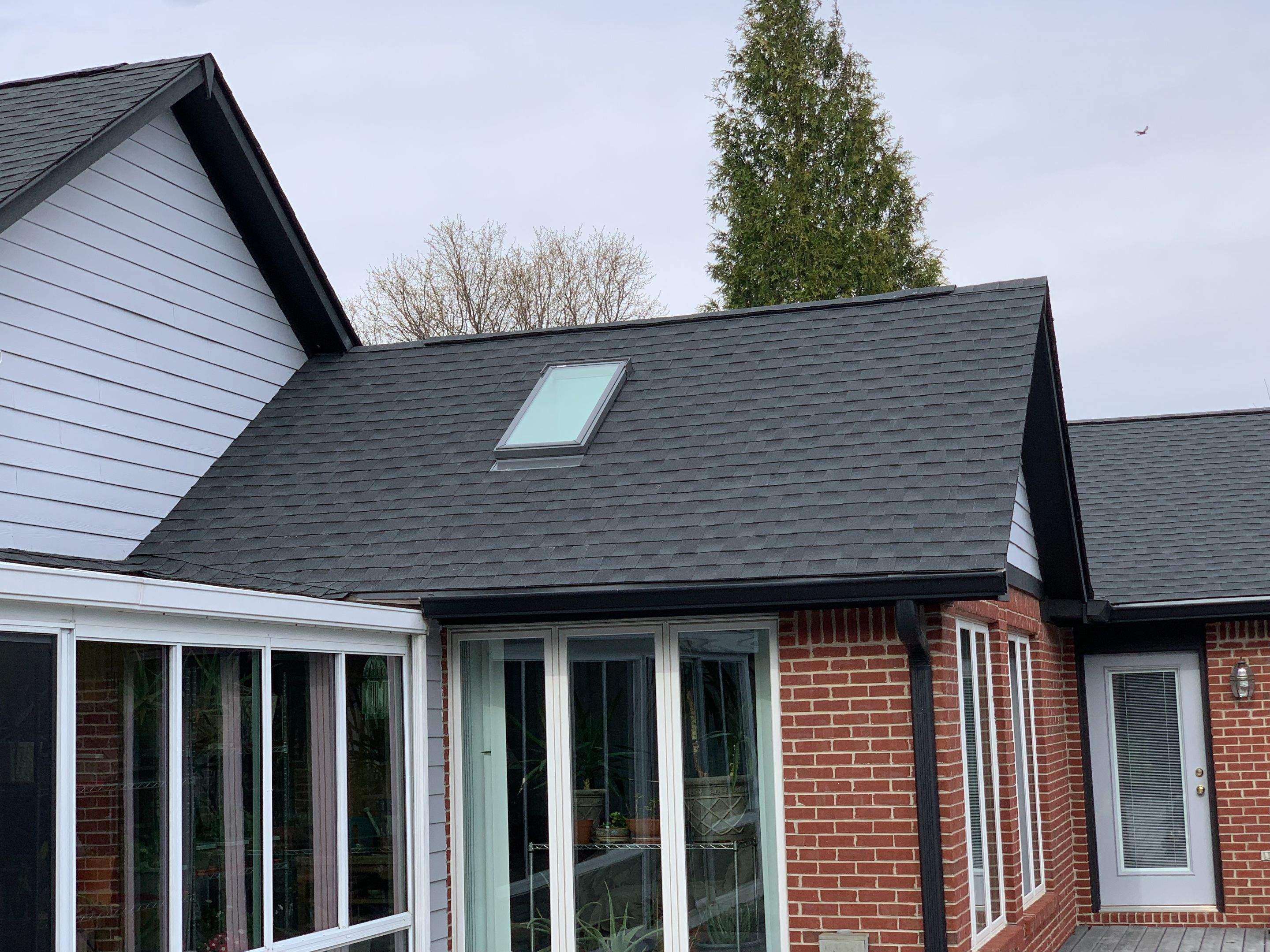 Project in New Palestine by Moss Roofing