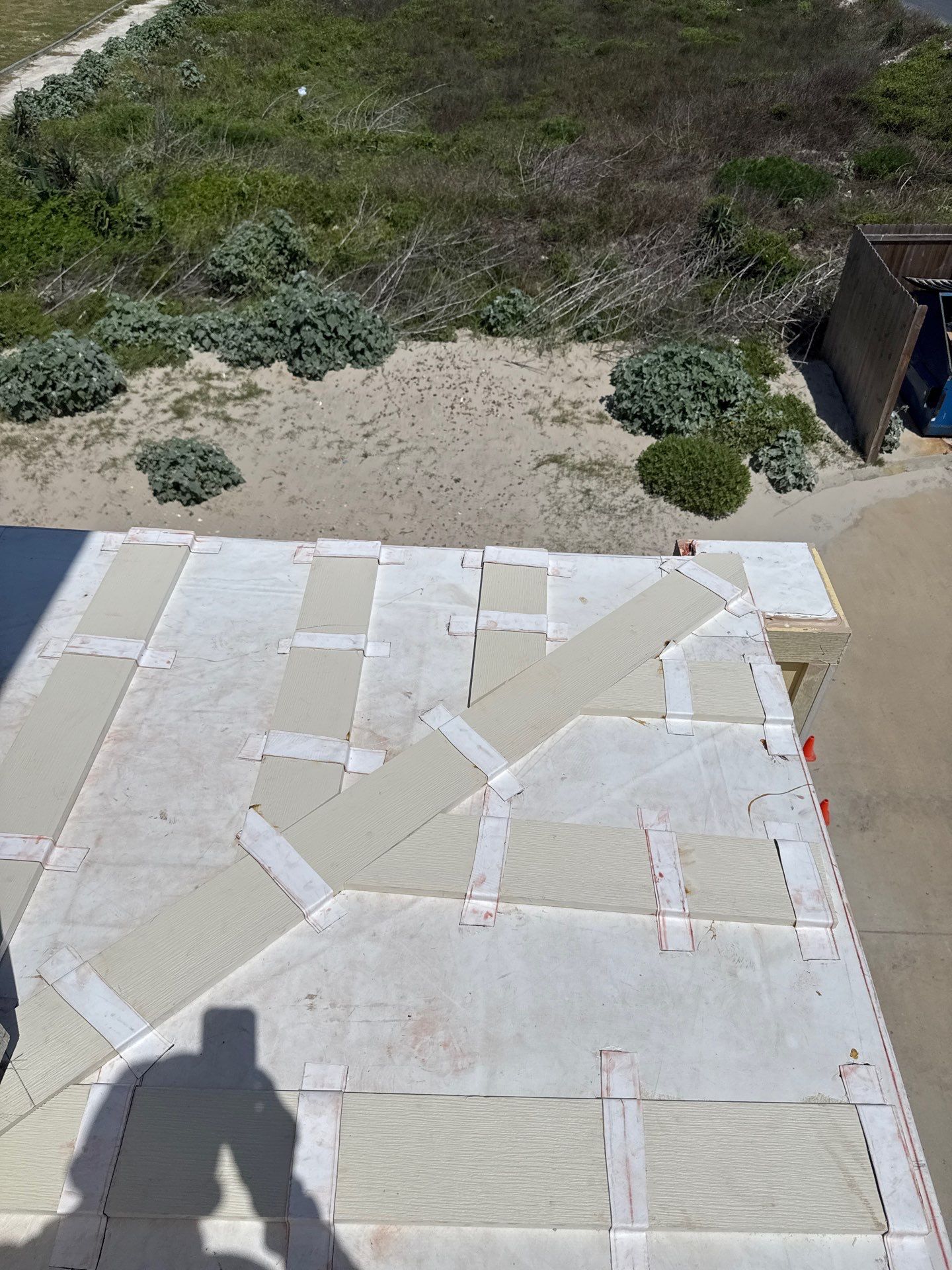 Big O'l Beach Problem. by Bayfront Roofing and Construction