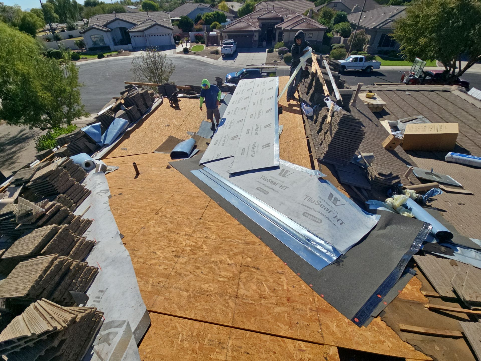 Concrete Tile Refelt by Weather-Tite Exteriors LLC