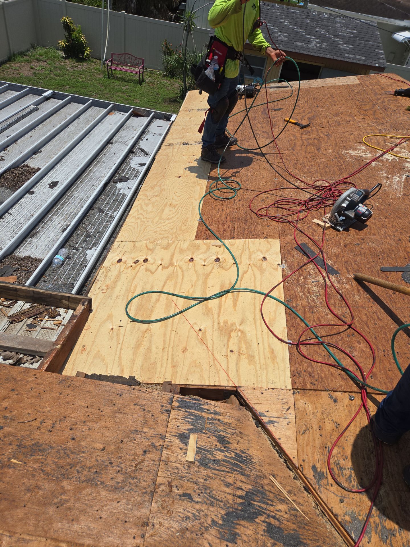 Project in St. Petersburg 33702 by Mitchell Roofing Company LLC 