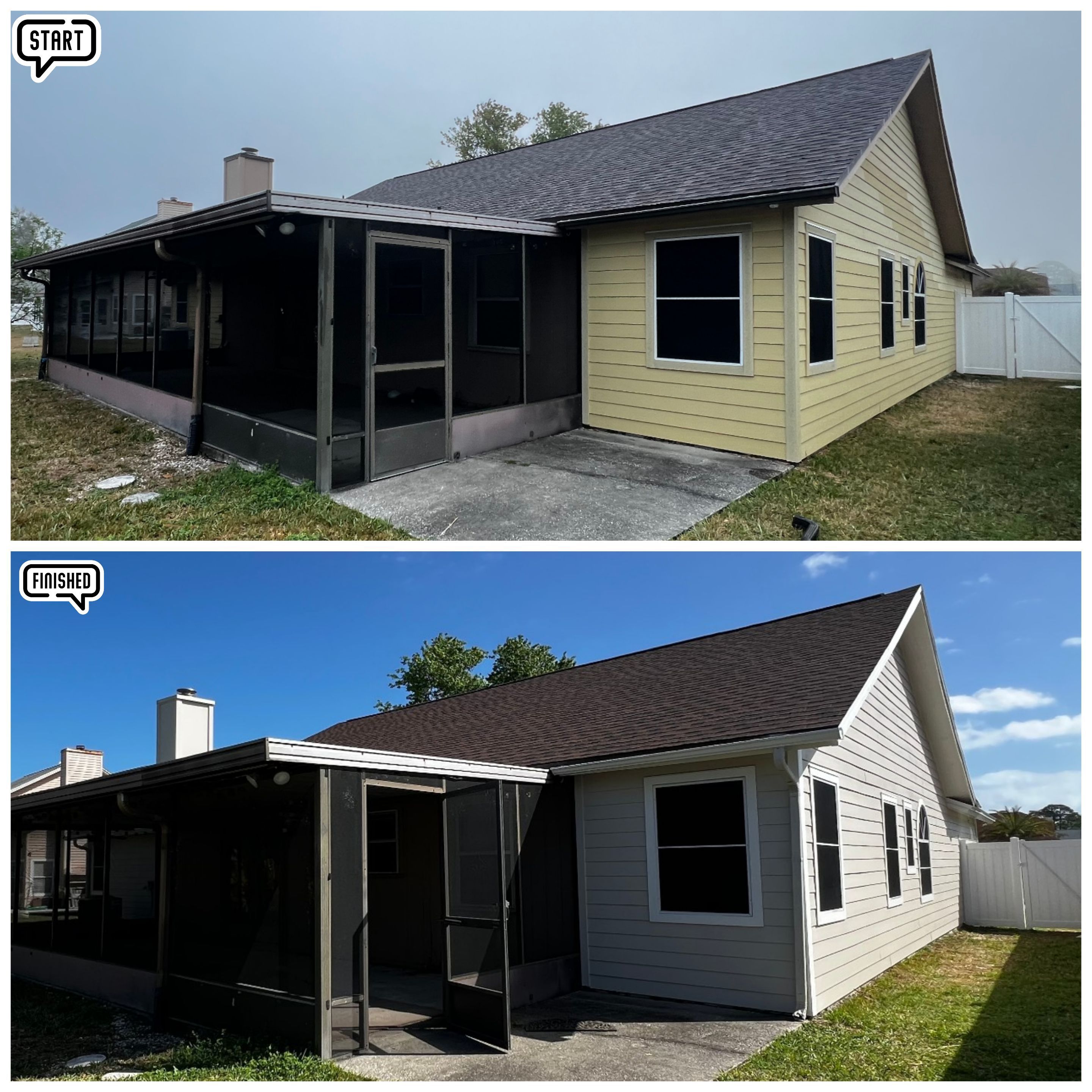 Exterior House Painting in Jacksonville, FL by A New Leaf Painting, LLC