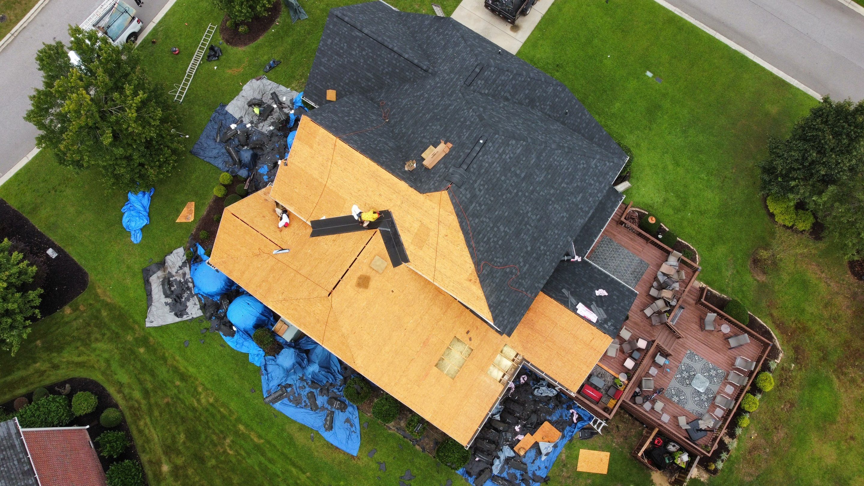 New Hail Damage Roof Replacement  by Midlands Roofing & Exteriors