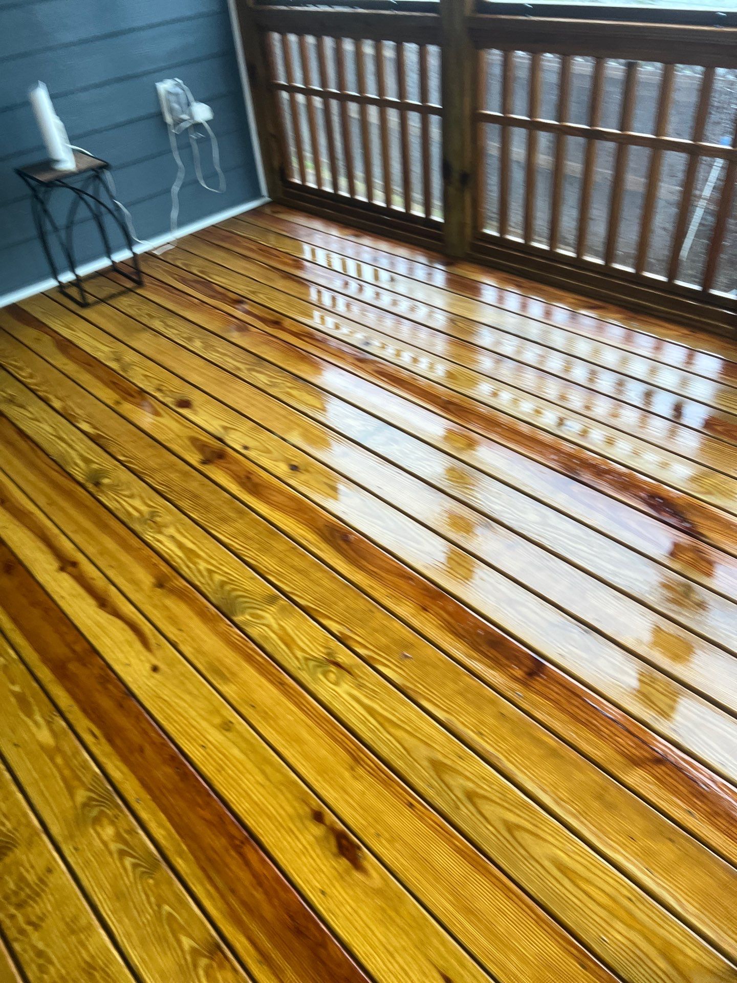 Weathered Deck using Wood Sealant by DuraSeal