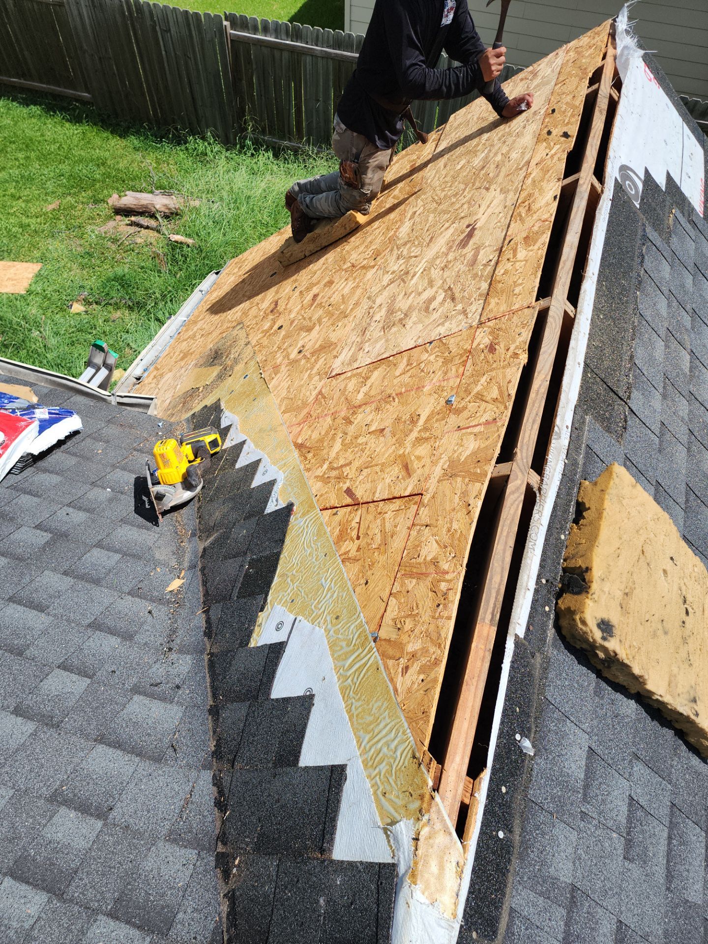 Residential Roofing Repair using Owen's Corning Duration (Lifetime) Shingles by Roof Repair Services LLC