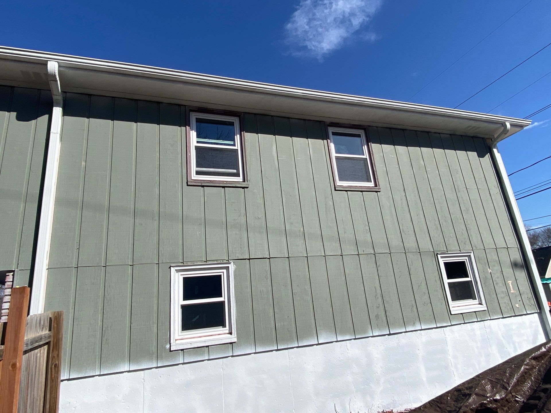 Installed New Vinyl Siding by EEC Windows, Siding & Roofing