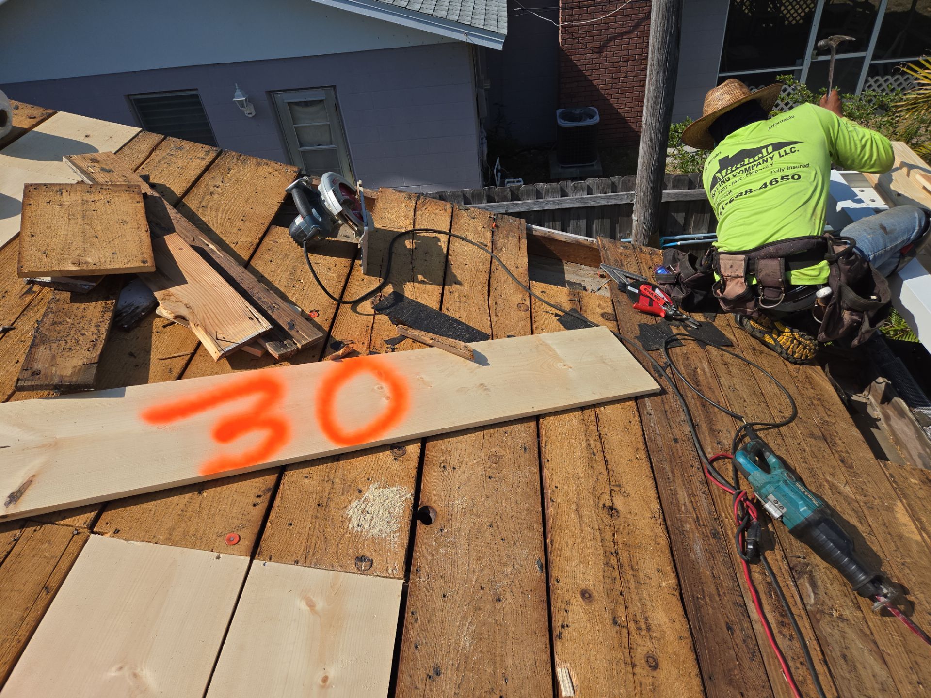 Project in St. Petersburg 33709 by Mitchell Roofing Company LLC 