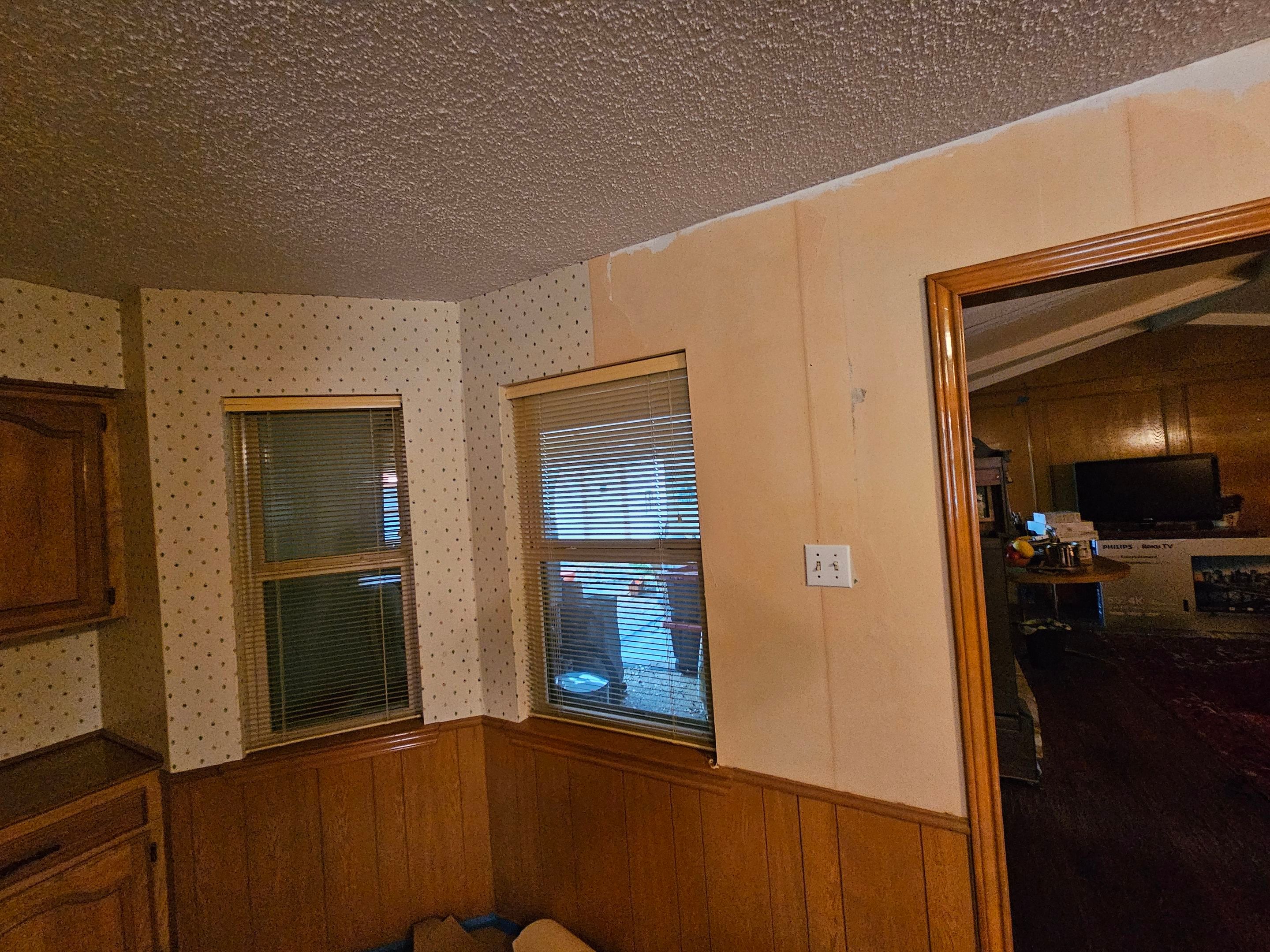 Roof replacement, popcorn removal, fence stain & paint by EL-GC LLC 