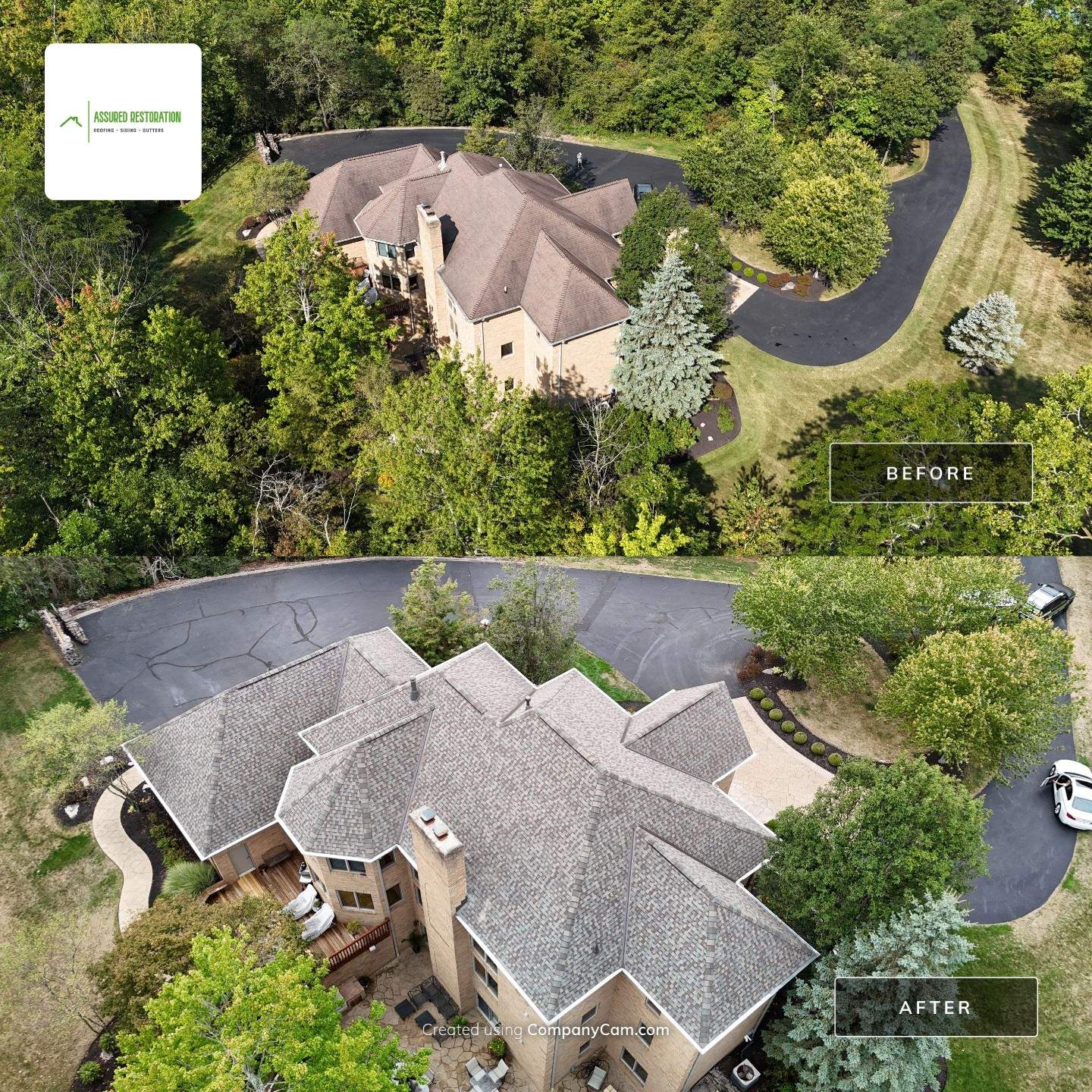 Certainteed Northgate ClimateFlex Weathered Wood by Assured Restoration