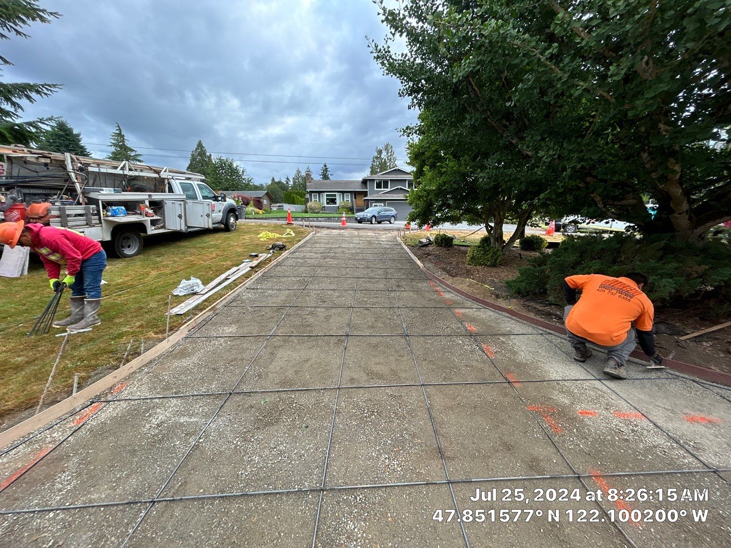 Rodd | Concrete Driveway Extentension by Jireh Asphalt & Concrete Inc 