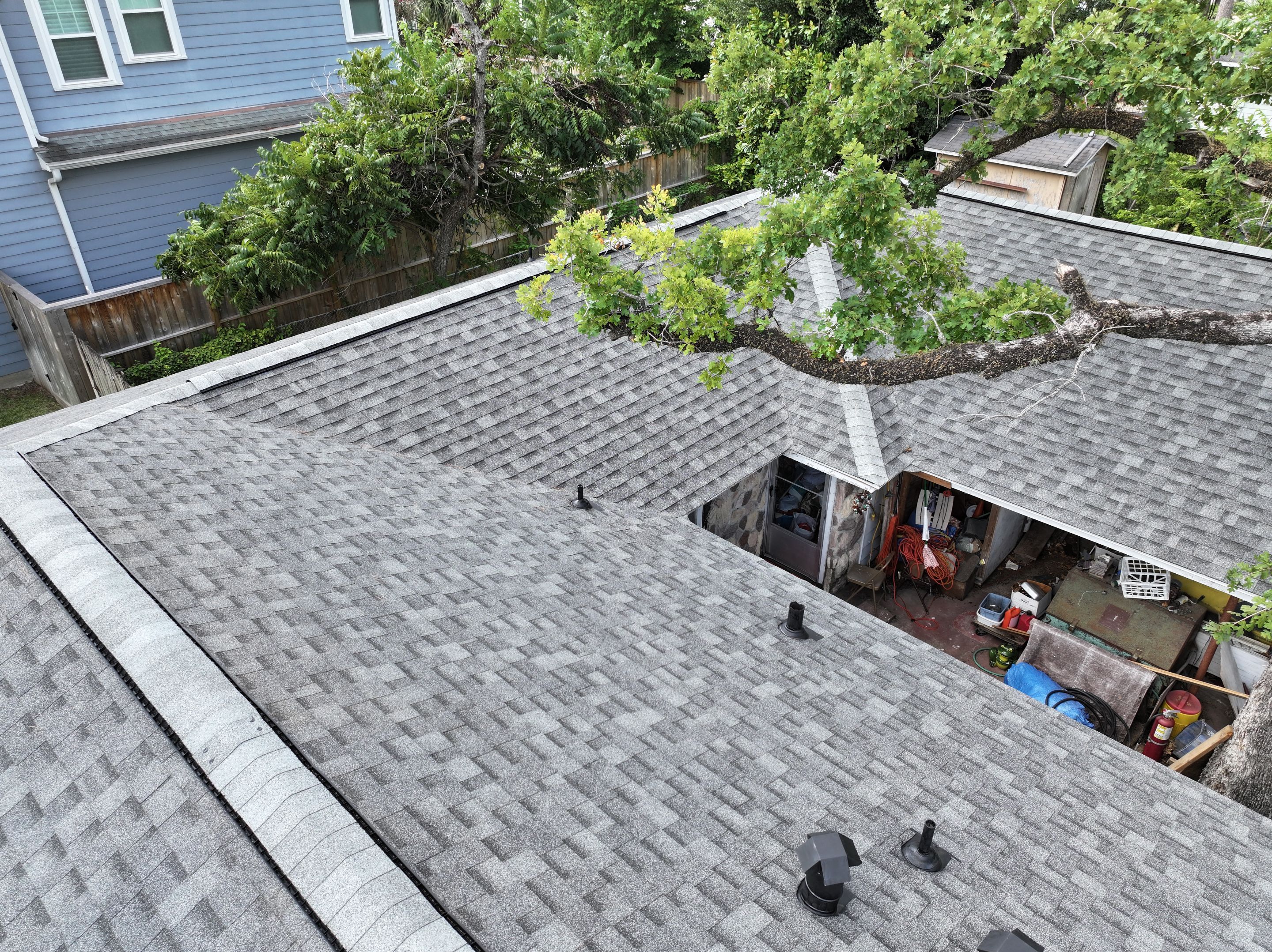 Project in Houston (Oak Forest) by Community Roofing Texas
