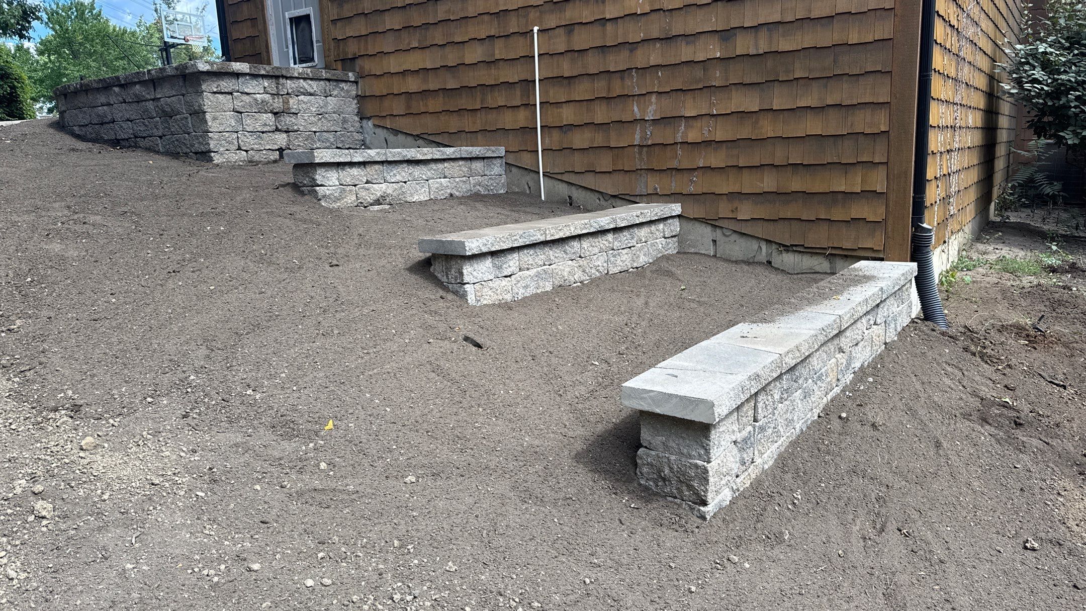 Project in Fort Wayne by Carrs lawn and landscape