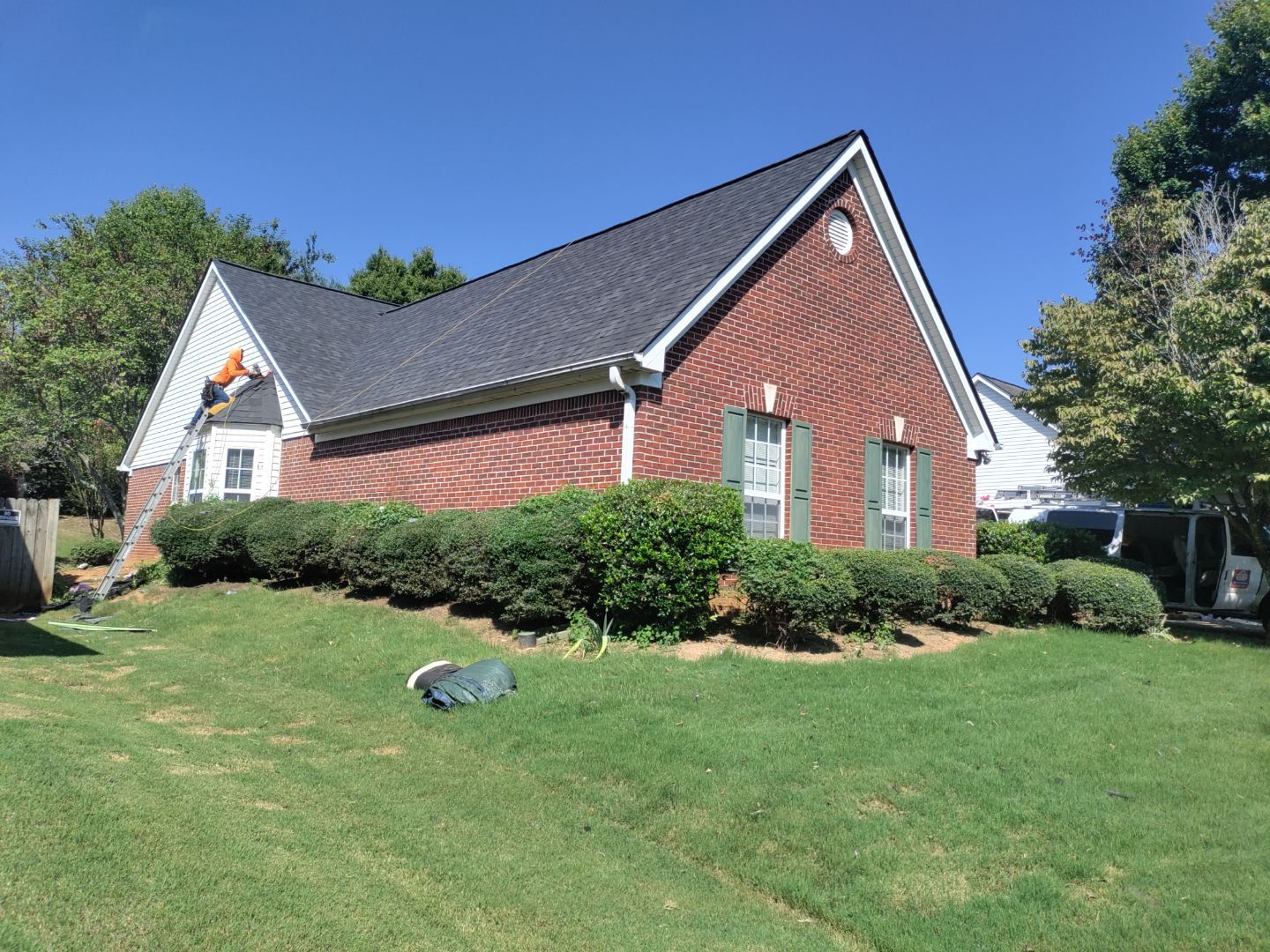 Residential Roof Replacement using Owens Corning Onyx Black by Inspector Roofing and Restoration