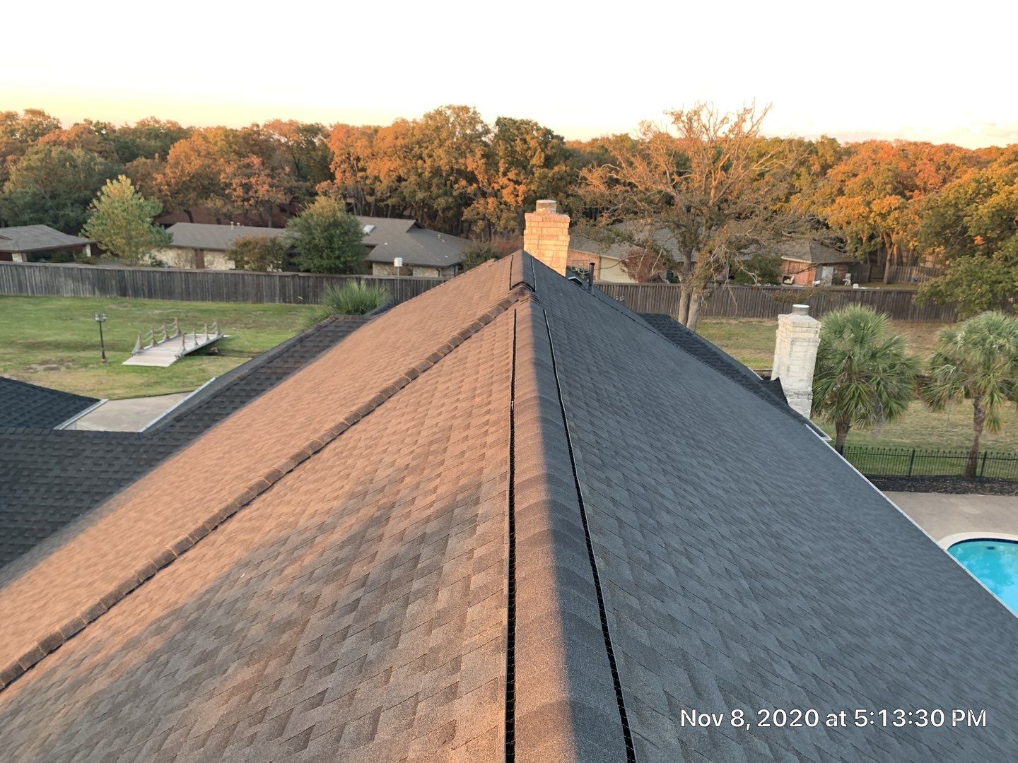 Huge Estate - Residential Roofing Installation using GAF Timberline HDZ Shingle System by First United Roofing & Construction