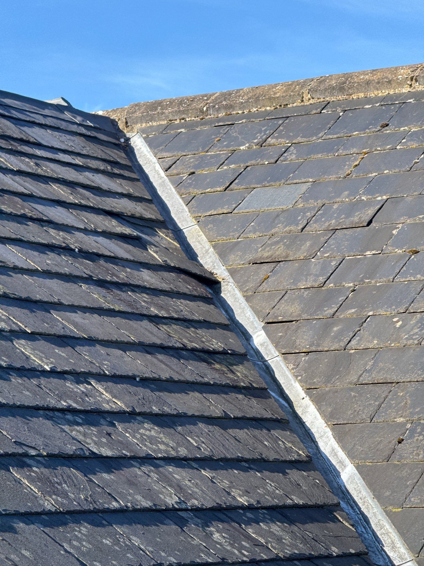 Render and Roof clean using Softwash Equipment by Ges Exterior Cleaning ltd