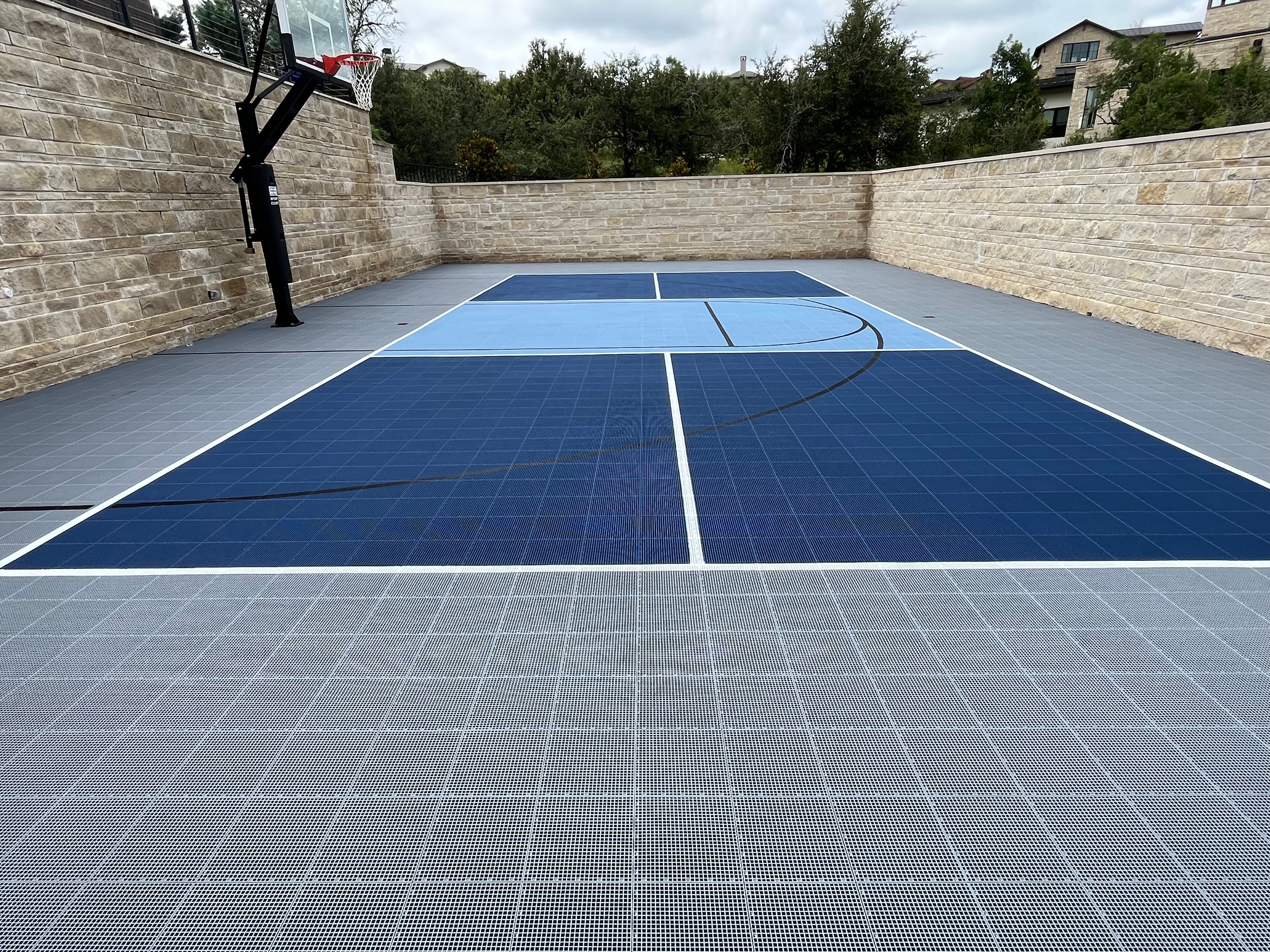 Custom Multicourt in Spanish Oaks by Sport Court Austin