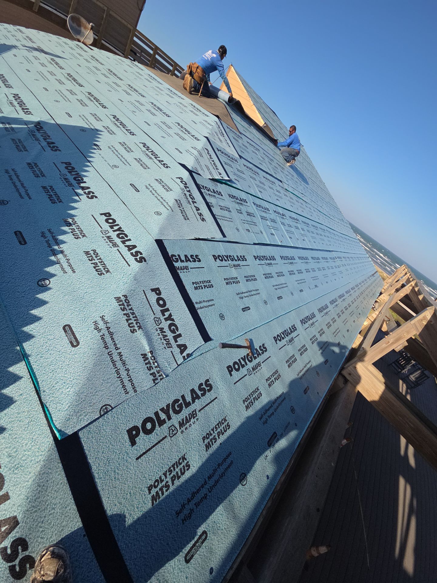 National Seashore New Roof by Bayfront Roofing and Construction