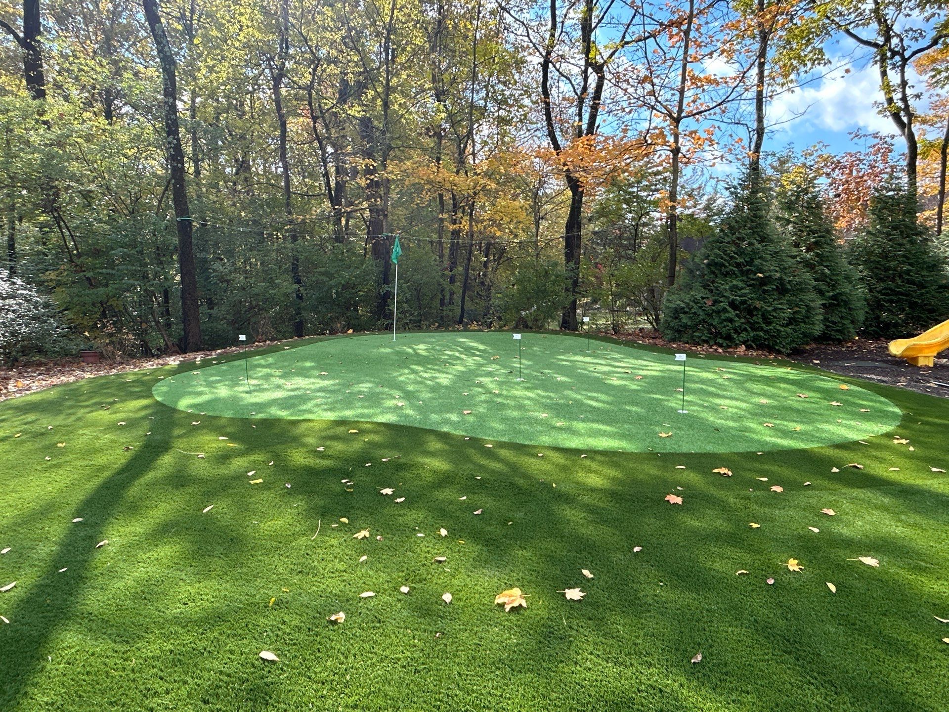 Custom Synthetic Backyard Dream in Cincinnati by Southwest Greens Midwest