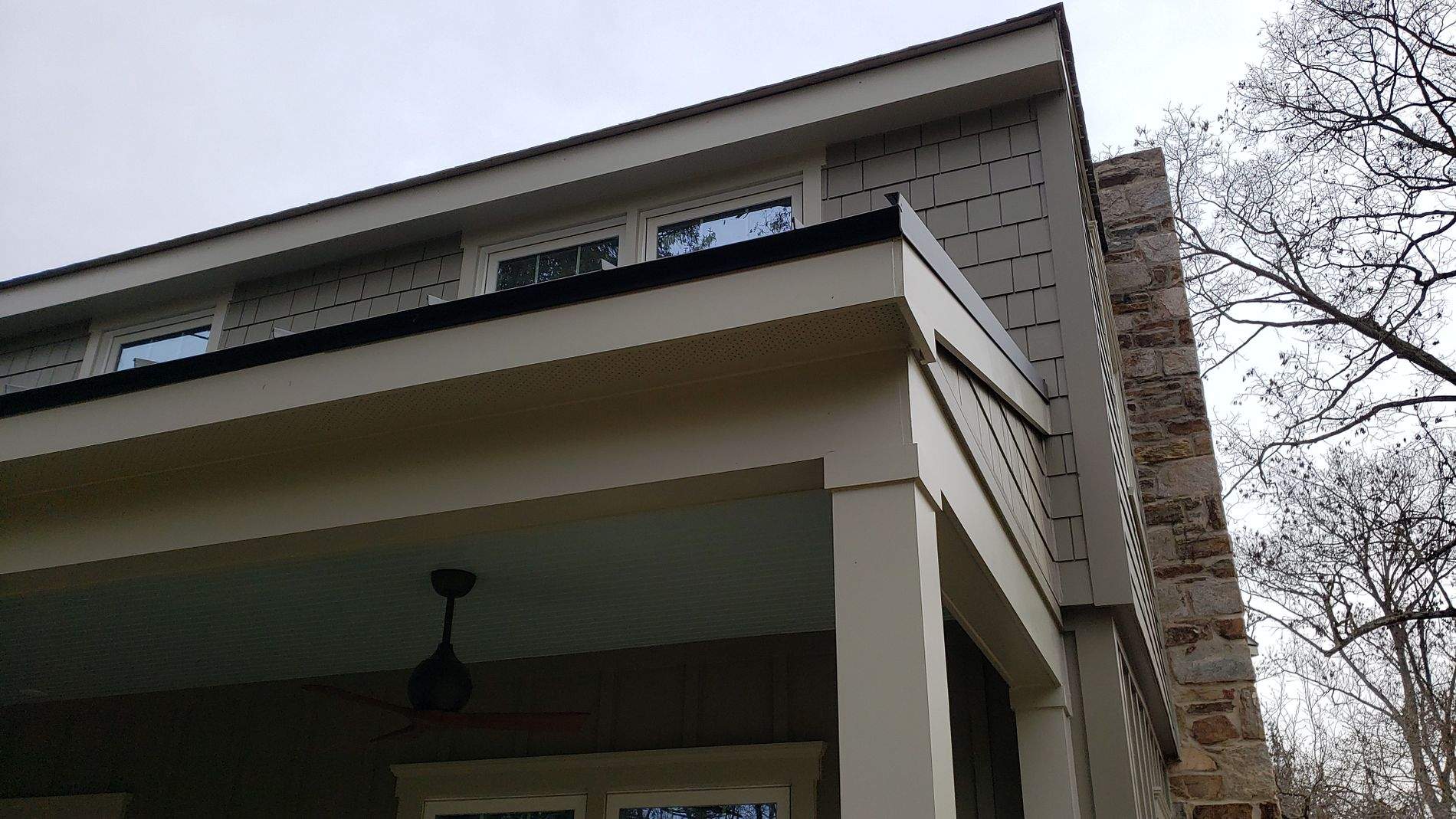 Standing Seam Metal Porch Roof by Roof Right Inc