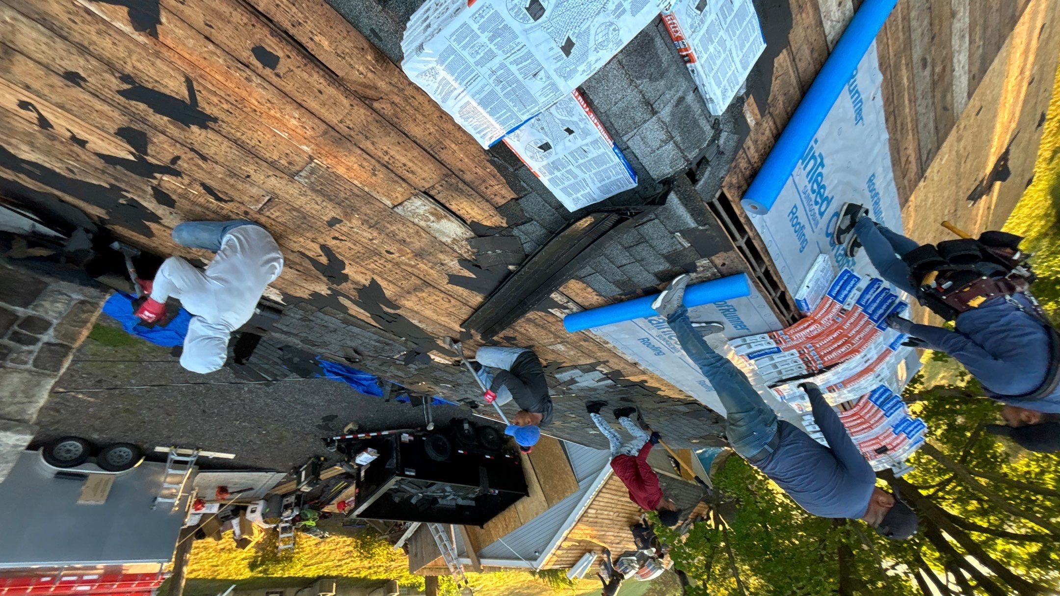 Roof Replacement using CertainTeed Northgate by 180 Contractors