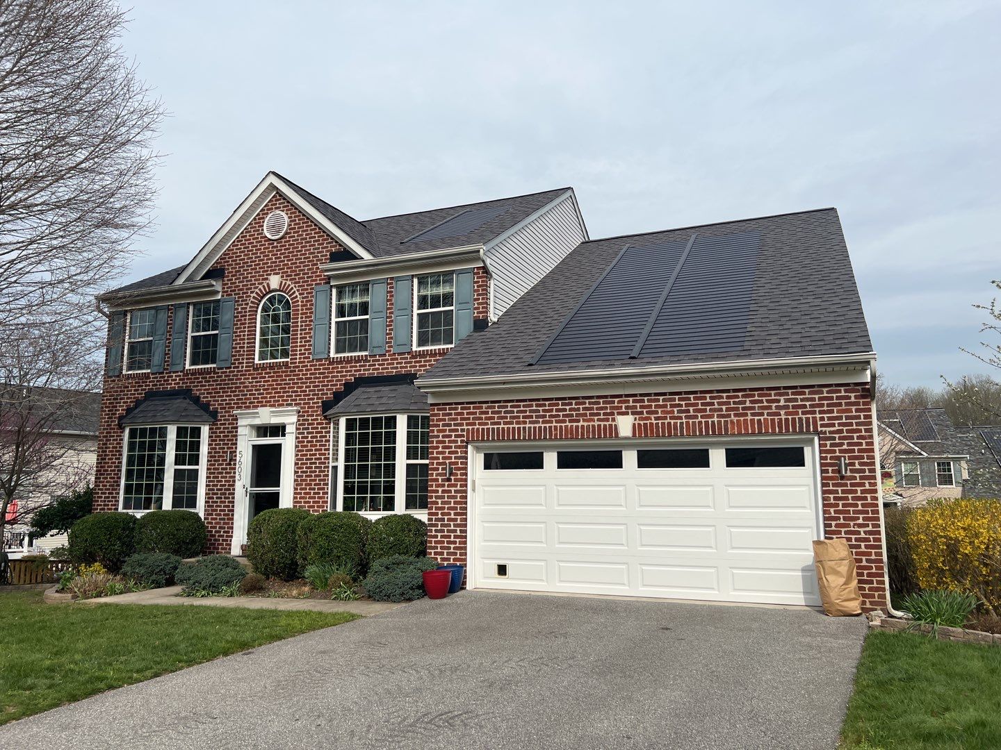 Solar Roof Replacement using GAF Timberline Solar Shingles by American Home Contractors