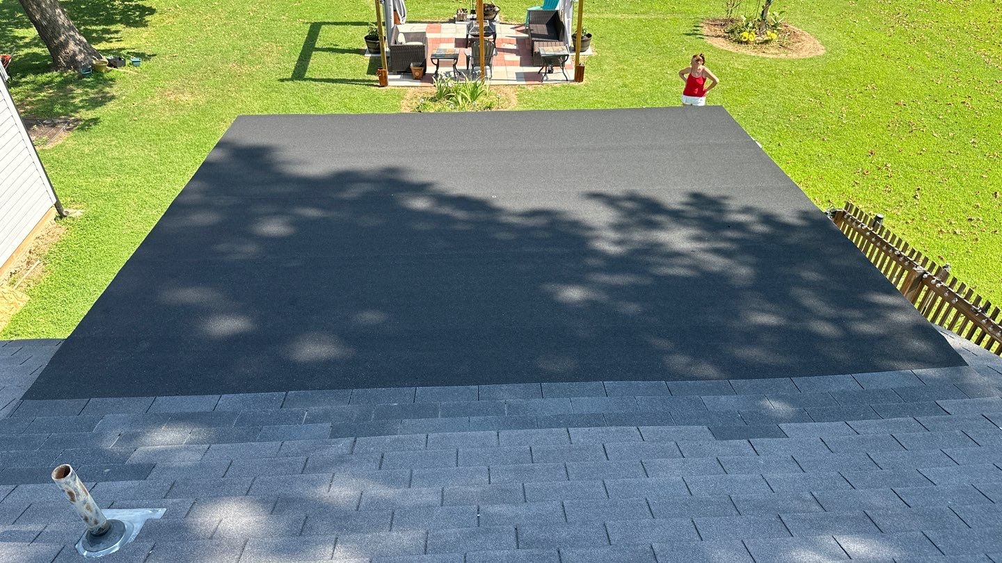 Flat Roof Replacement in Harrah, OK by McCann's Roofing and Construction