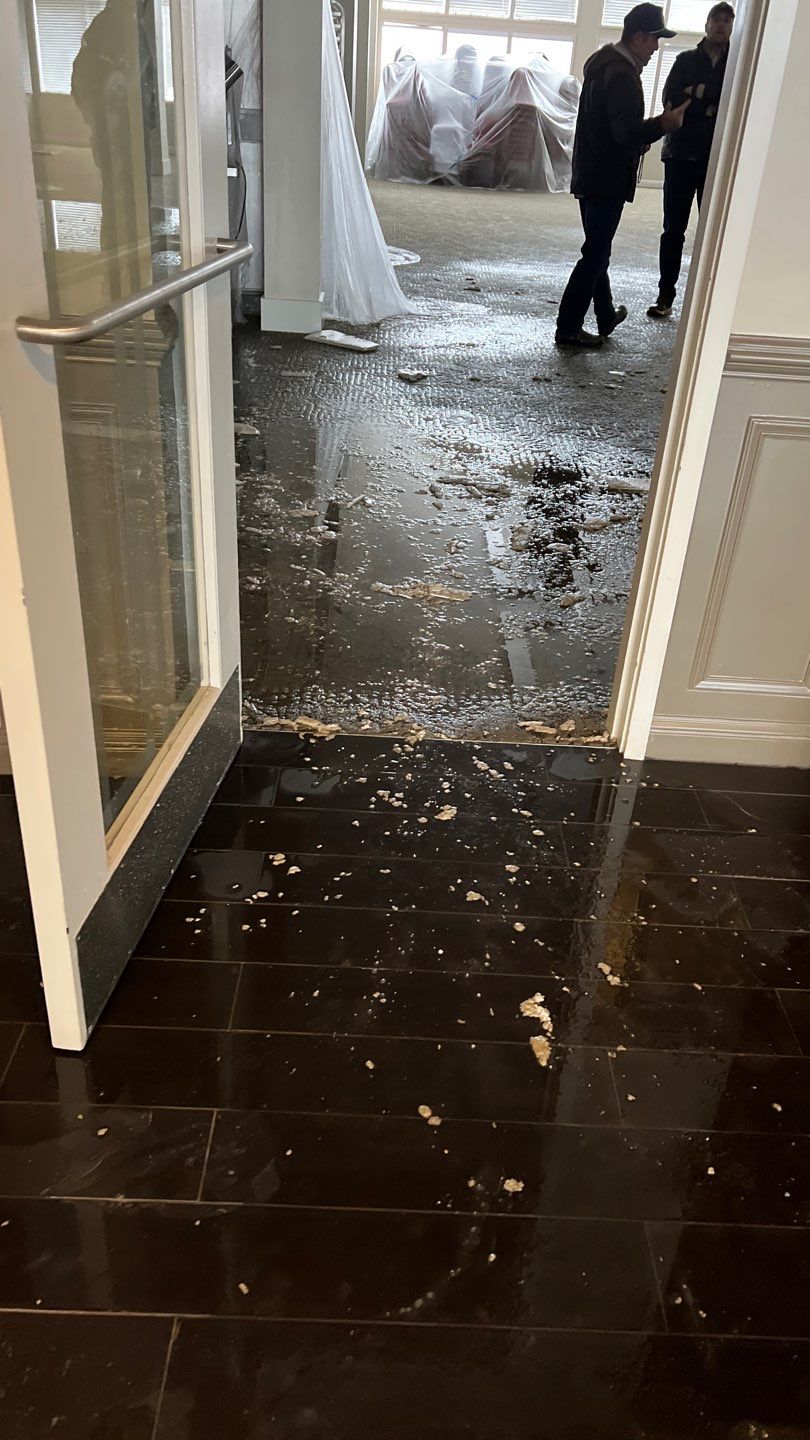 Water Loss at Golf Course  by Bloomfield Construction & Restoration