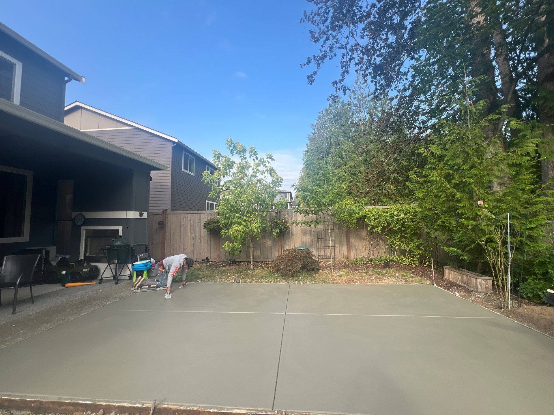 Wayne | Concrete Patio by Jireh Asphalt & Concrete Inc 