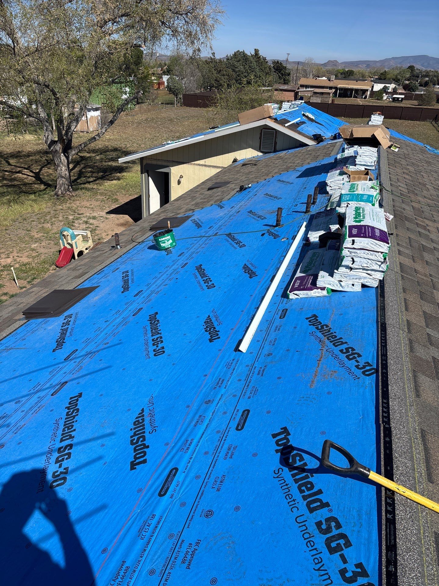 Chino Valley Asphalt Shingle Roof Replacement by Badger Roofing