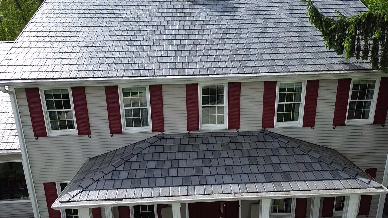 EDCO ArrowLine Slate Metal Shingles | Churubusco, Indiana by 4Ever Metal Roofing