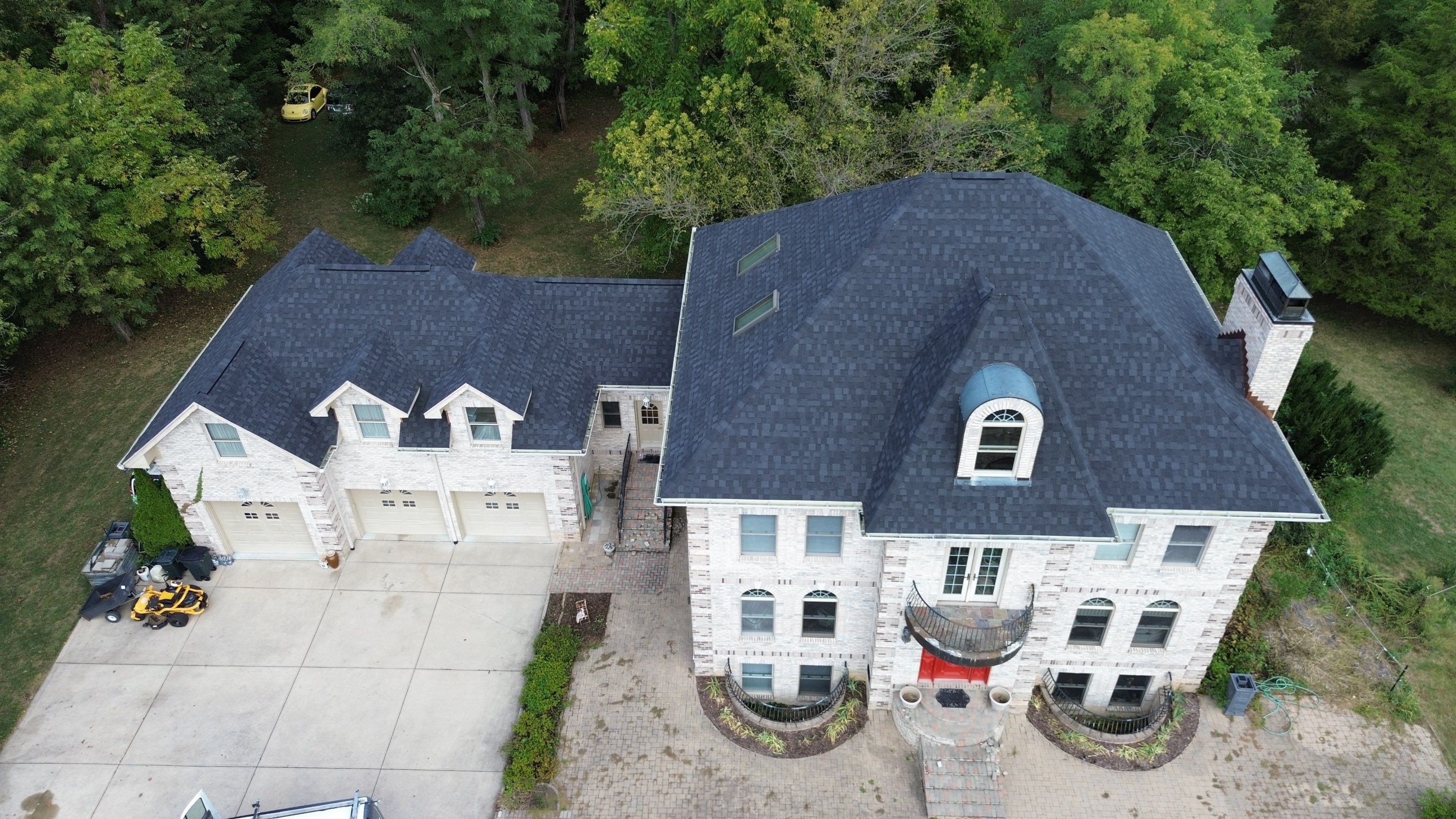Project in Martinsville by Moss Roofing