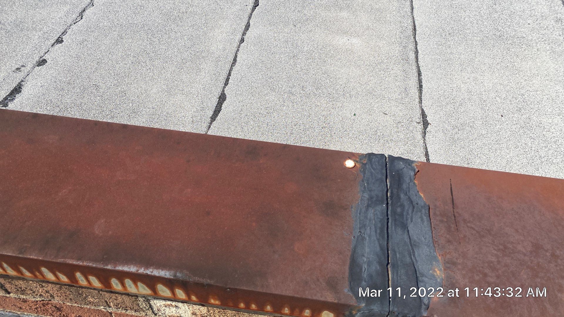 Commercial Roof Coating using Fiberseal basecoat and Silicon Topcoat by Just In Time Roofing and Restoration
