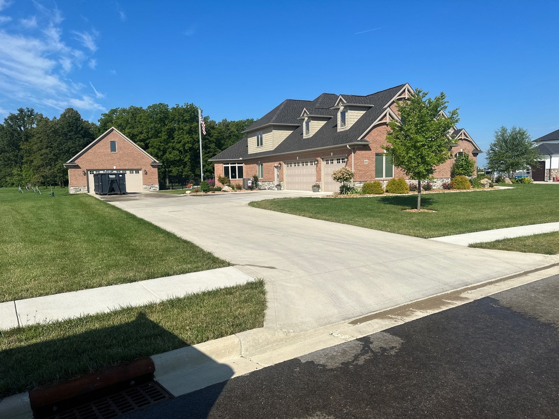 Residential Roofing Installation using GAF Timberline HDZ Appalachian Sky by Nitro Roofing and Construction