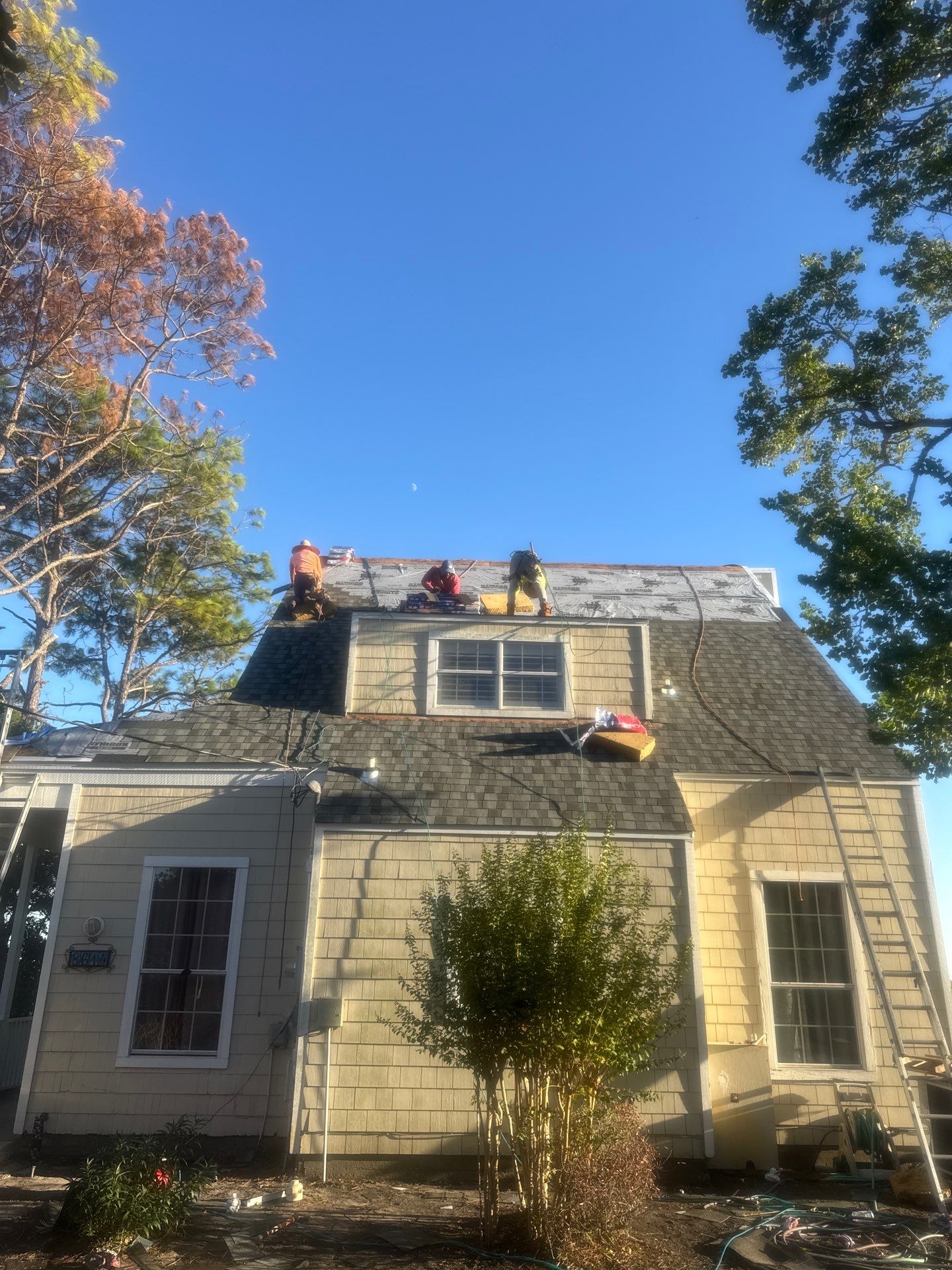 Residential Roof Replacement using GAF HDZ NANTUCKET MORNING by Elite Roofing LLC